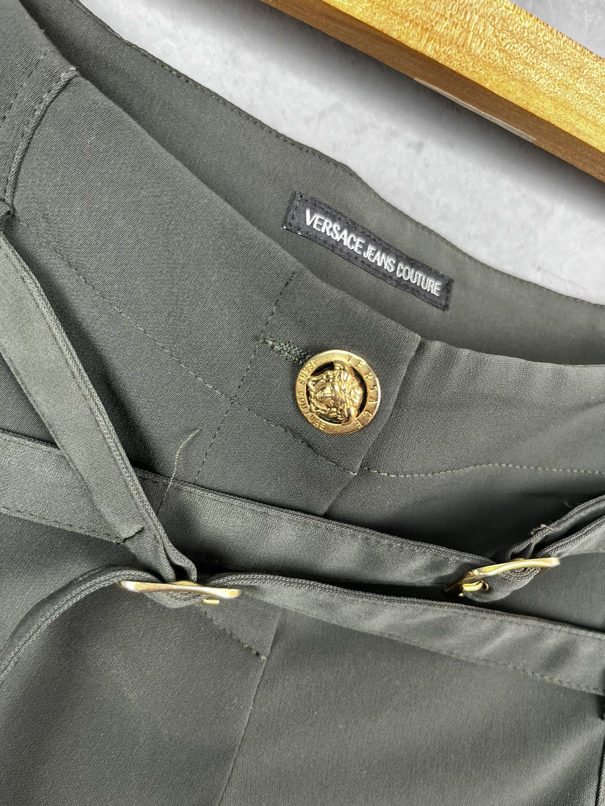 Versace × Versace Jeans Couture Versace Y2K pants Size 28" / US 6 / IT 42 - 2 Thumbnail