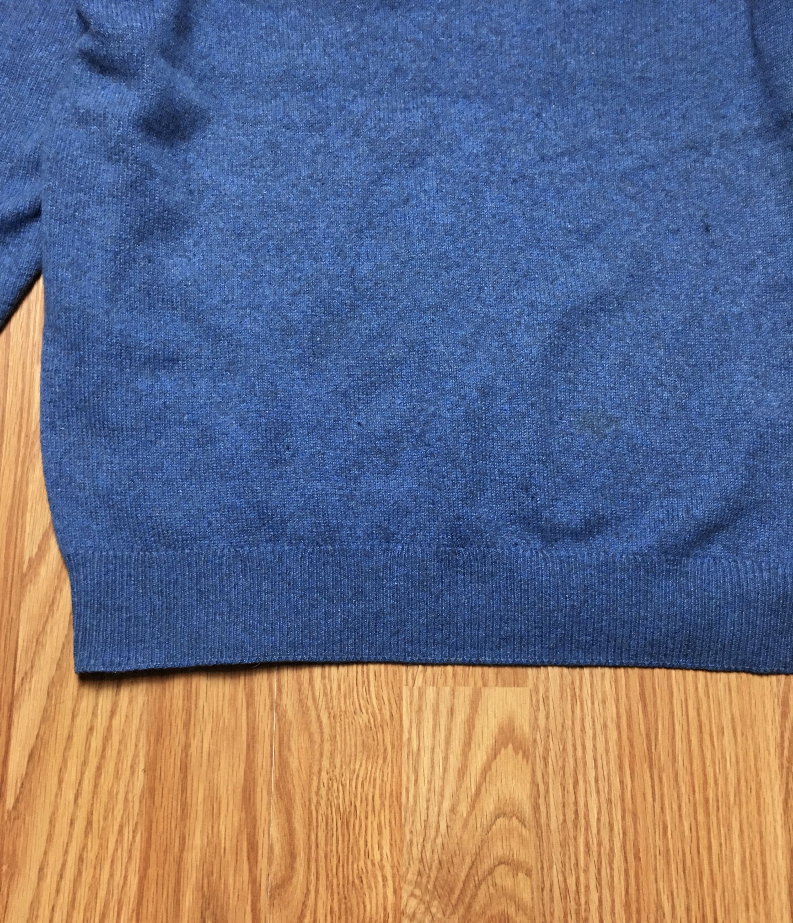 Pringle Of Scotland Pringle of Scotland Cashmere Blue Jumper Sweater Size 102cm Size US M / EU 48-50 / 2 - 5 Thumbnail