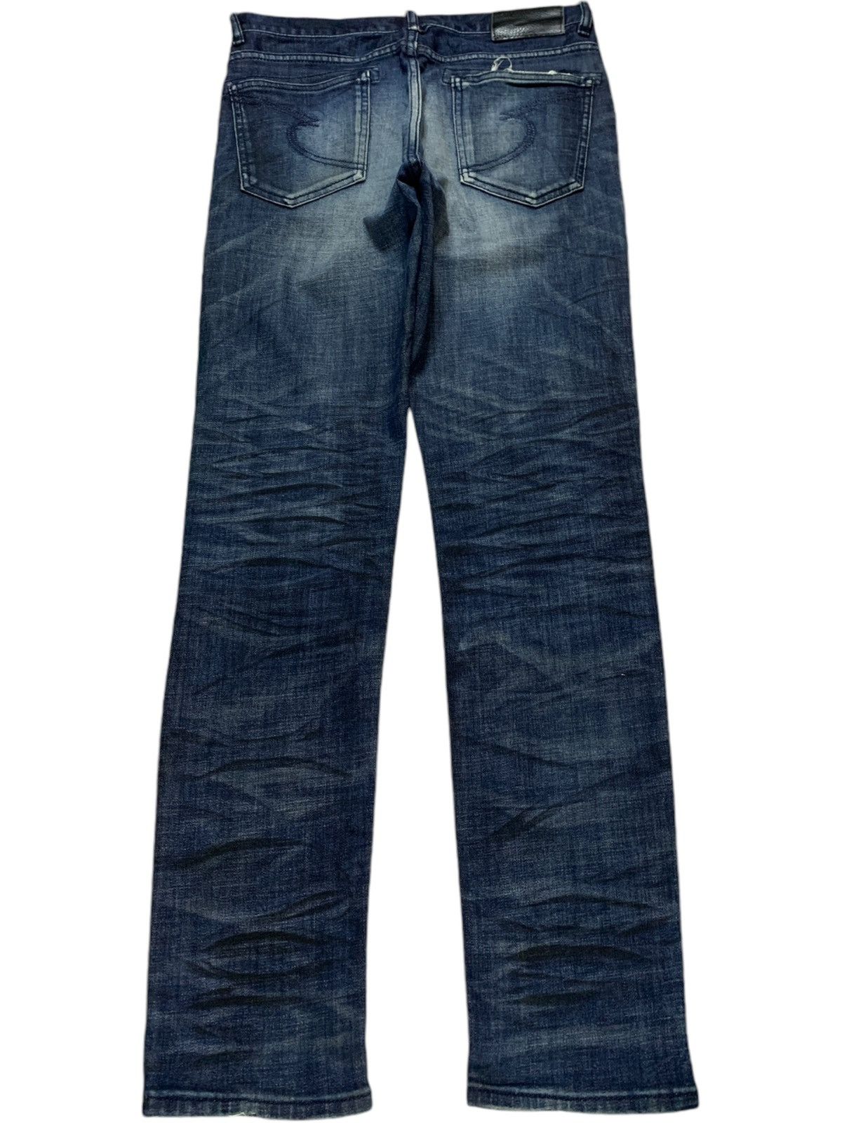 Japanese Brand × semanticdesign Vintage Japanese Semantic Design Indigo Mud Wash Jeans Size US 30 / EU 46 - 2 Thumbnail