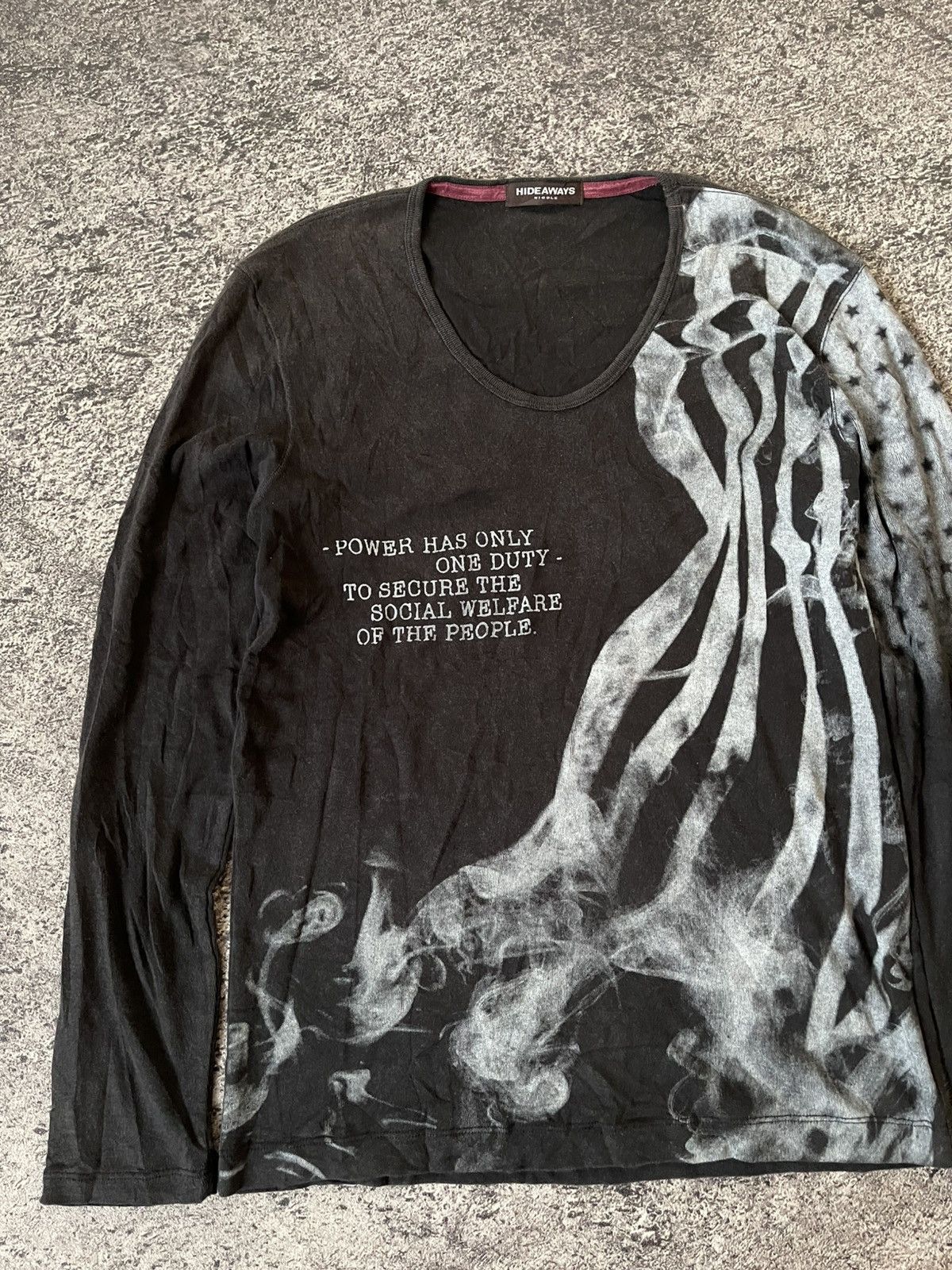 Japanese Brand Y2K Hideaways Ifsixwasnine longsleeve Size US M / EU 48-50 / 2 - 4 Thumbnail