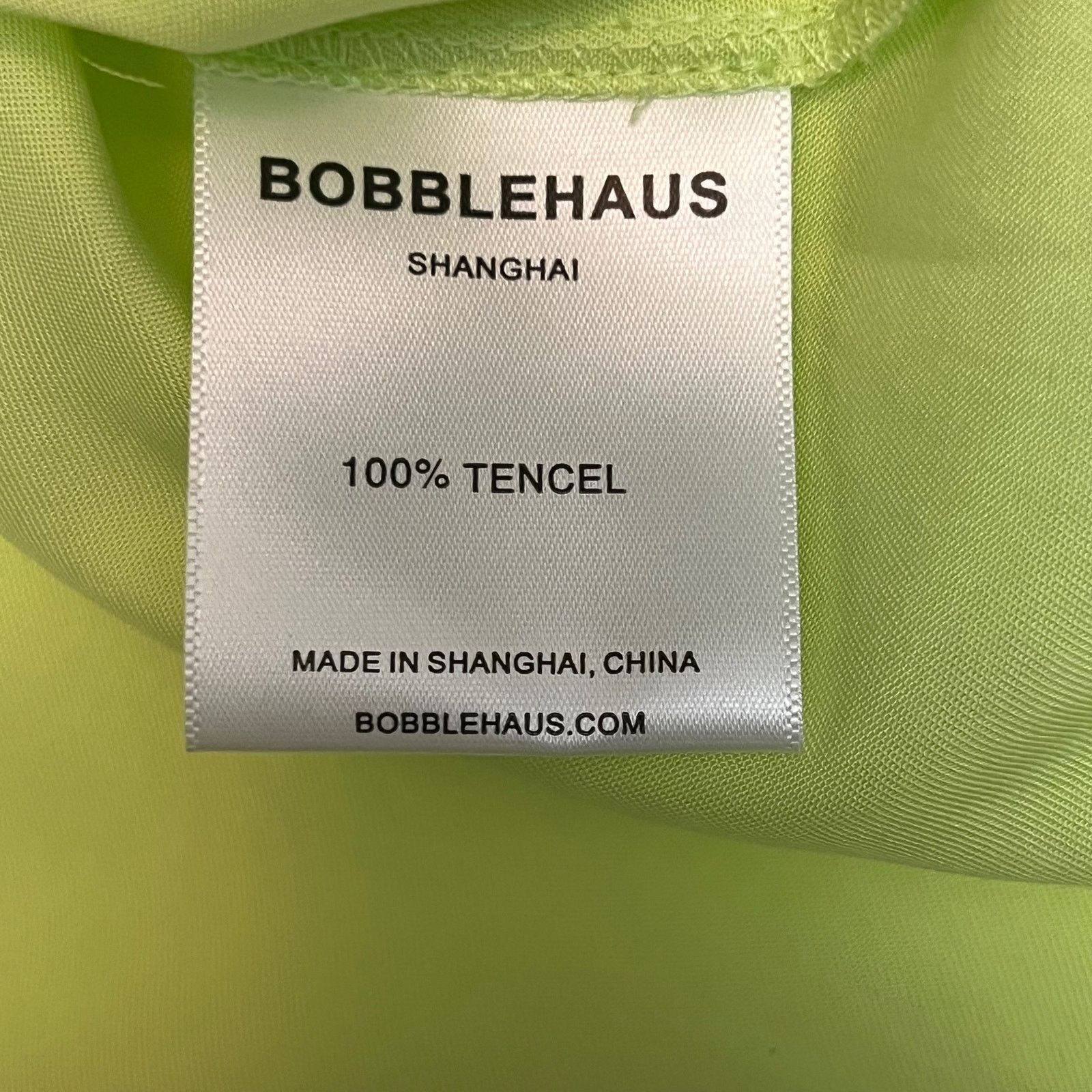 Other Bobblehaus Button Down Lime Green Utility Shirt -Size L, NWT Size US L / EU 52-54 / 3 - 6 Thumbnail