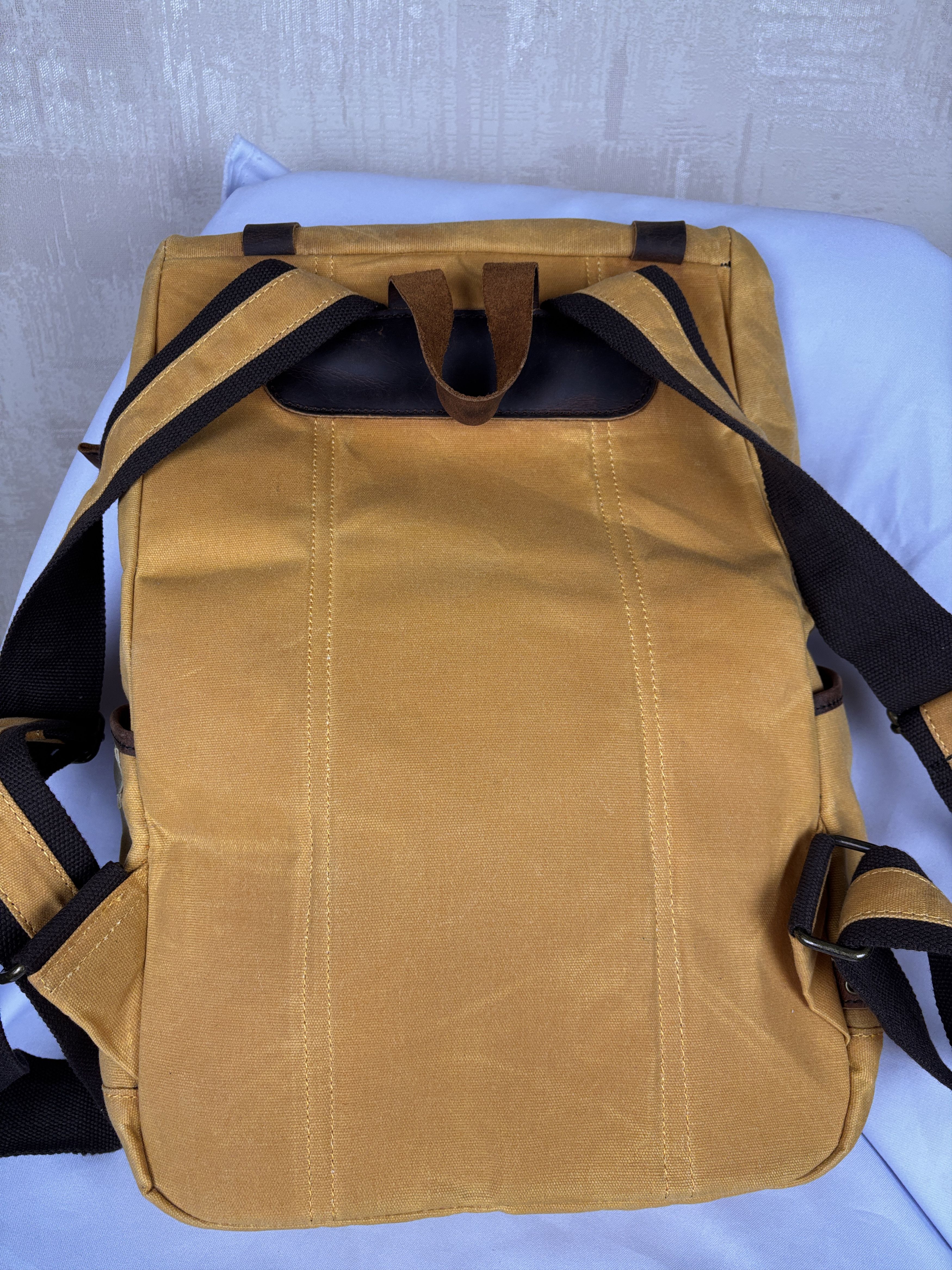 Other Gandys Canvas Wax Waxed Cotton Backpack Travel Outdoor Size ONE SIZE - 18 Thumbnail