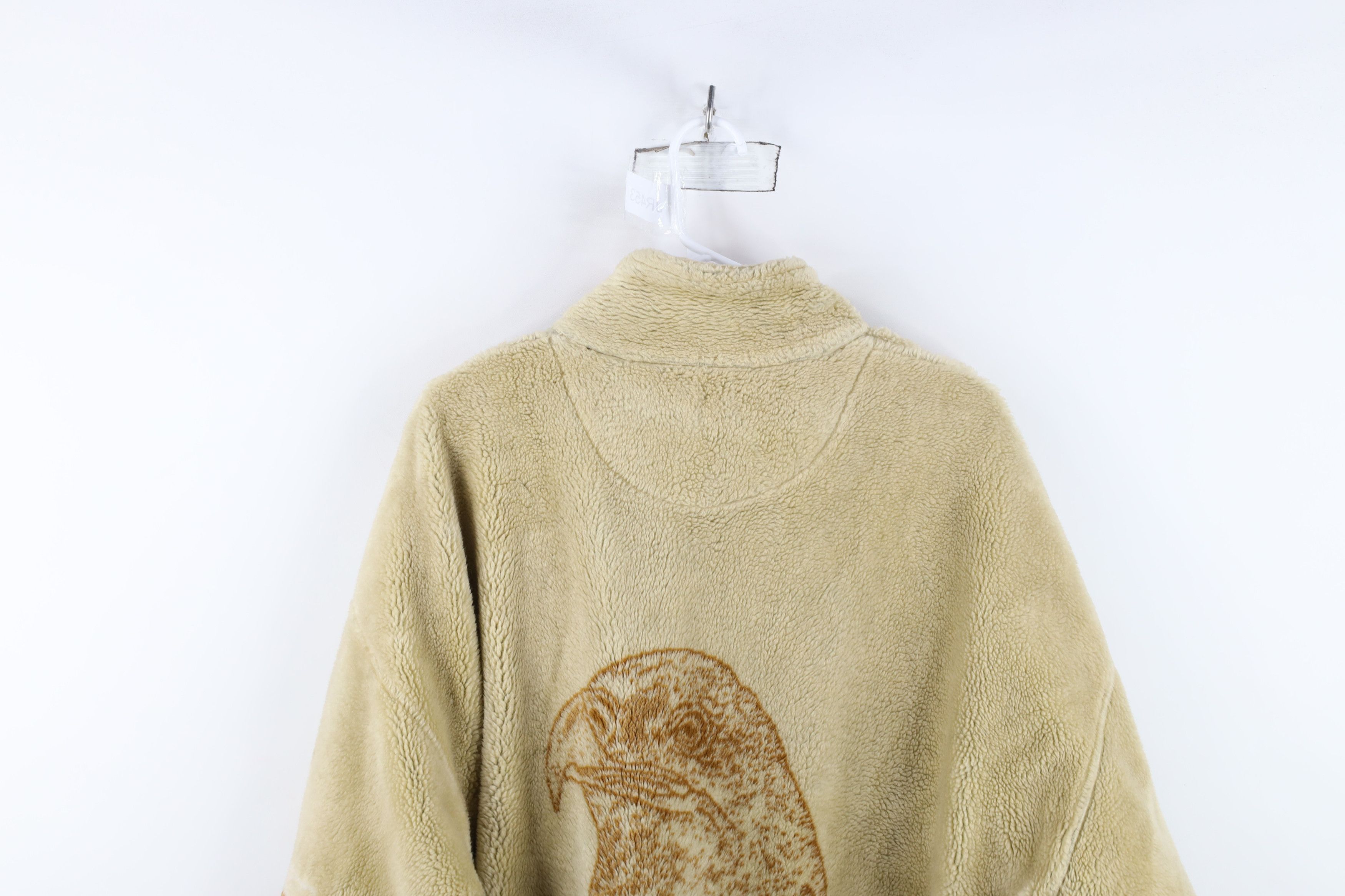 Vintage Vintage 90s Streetwear All Over Print Fleece Jacket USA Size US XL / EU 56 / 4 - 17 Thumbnail