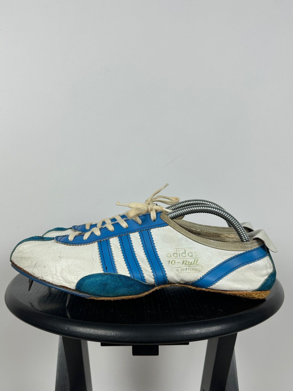 adidas gazelle silver green womens Rare Vintage 1970s Adidas Running Shoes AC 1618 ROM Canada Sneakers Size 11  NOS main image 0