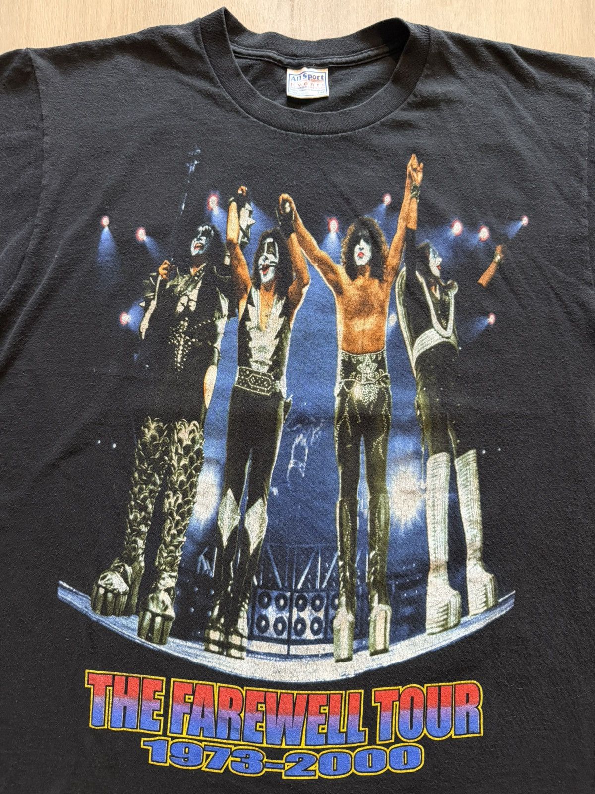 Vintage Vintage 2000 KISS Farewell Tour Shirt Sz L Size US L / EU 52-54 / 3 - 2 Thumbnail