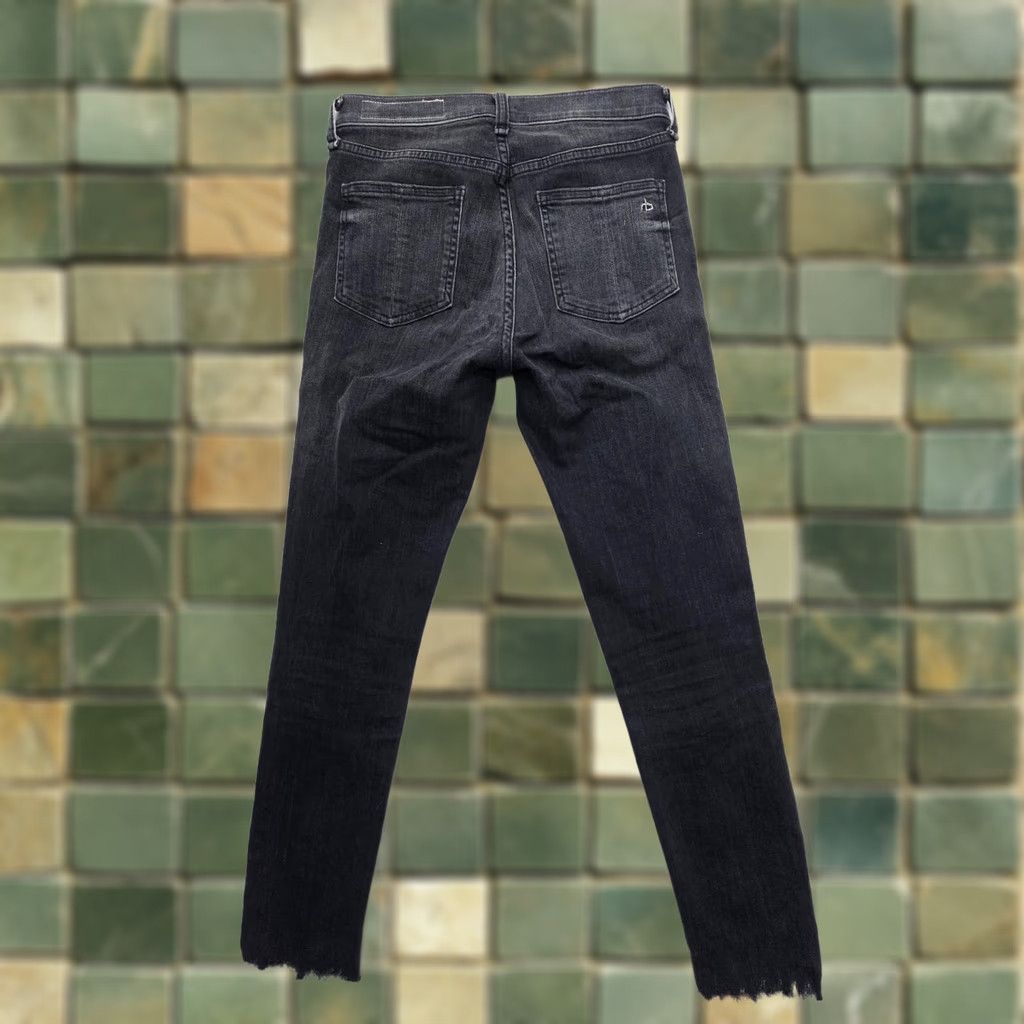 Rag & Bone rag & bone High Rise Ankle Skinny Jeans Black Size 25 Denim Stretch 5-Pocket Womens Slim Tie? Not included Size 42" / US 20 - 1 Thumbnail