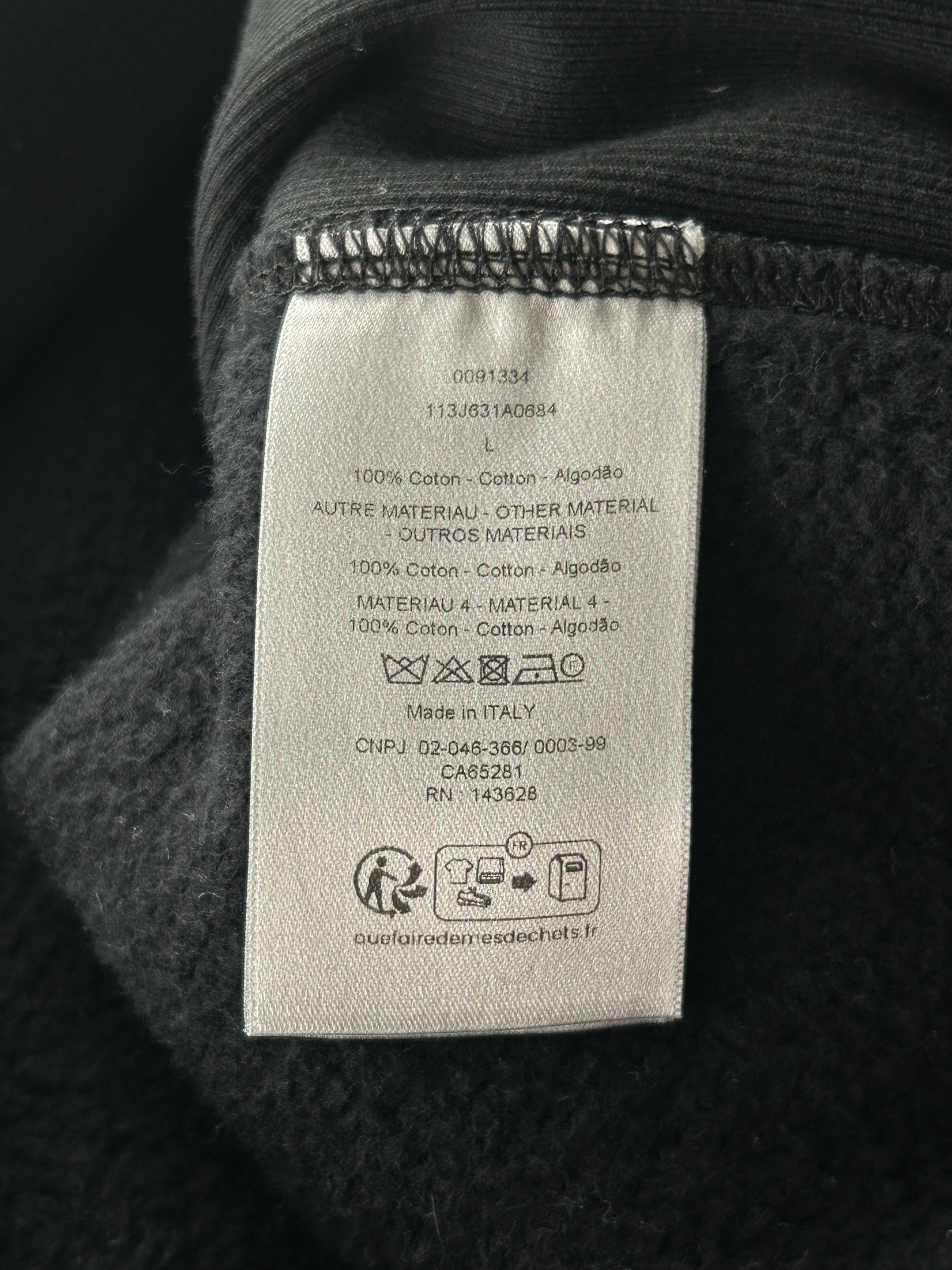 Dior Dior Black Oblique Towel Hoodie Size US L / EU 52-54 / 3 - 4 Thumbnail