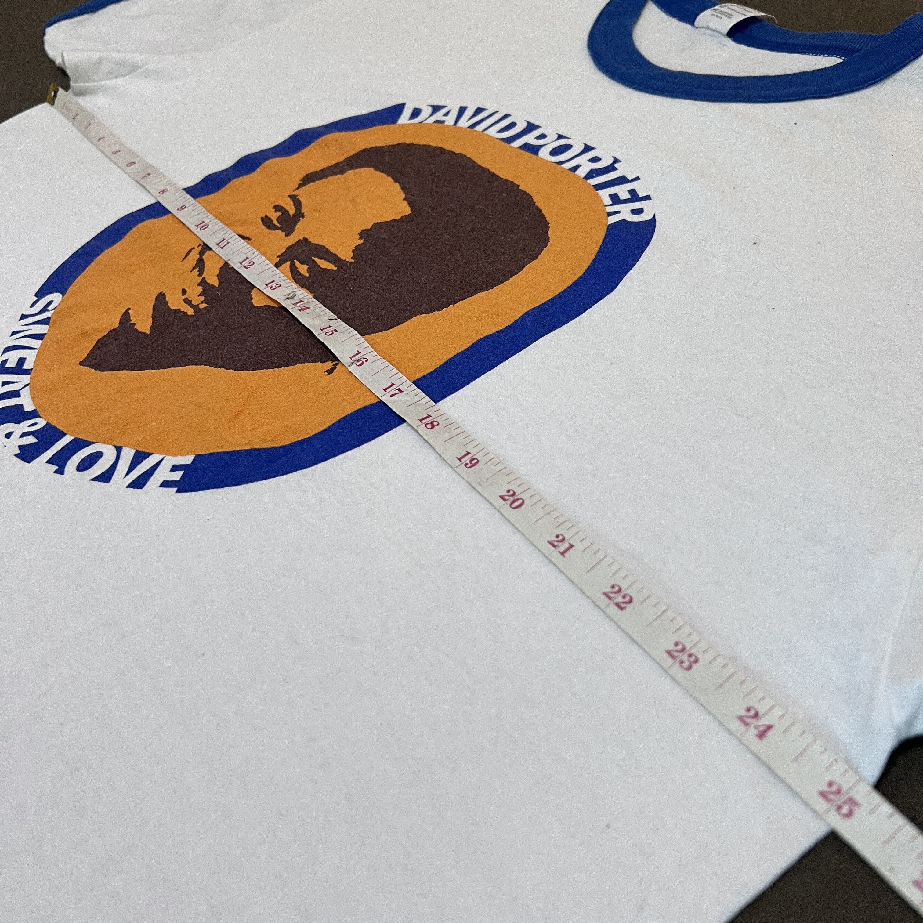 Band Tees × Vintage Vintage David Porter Sweat & Love Promo Tee 2XL Funk Soul Size US XXL / EU 58 / 5 - 5 Thumbnail