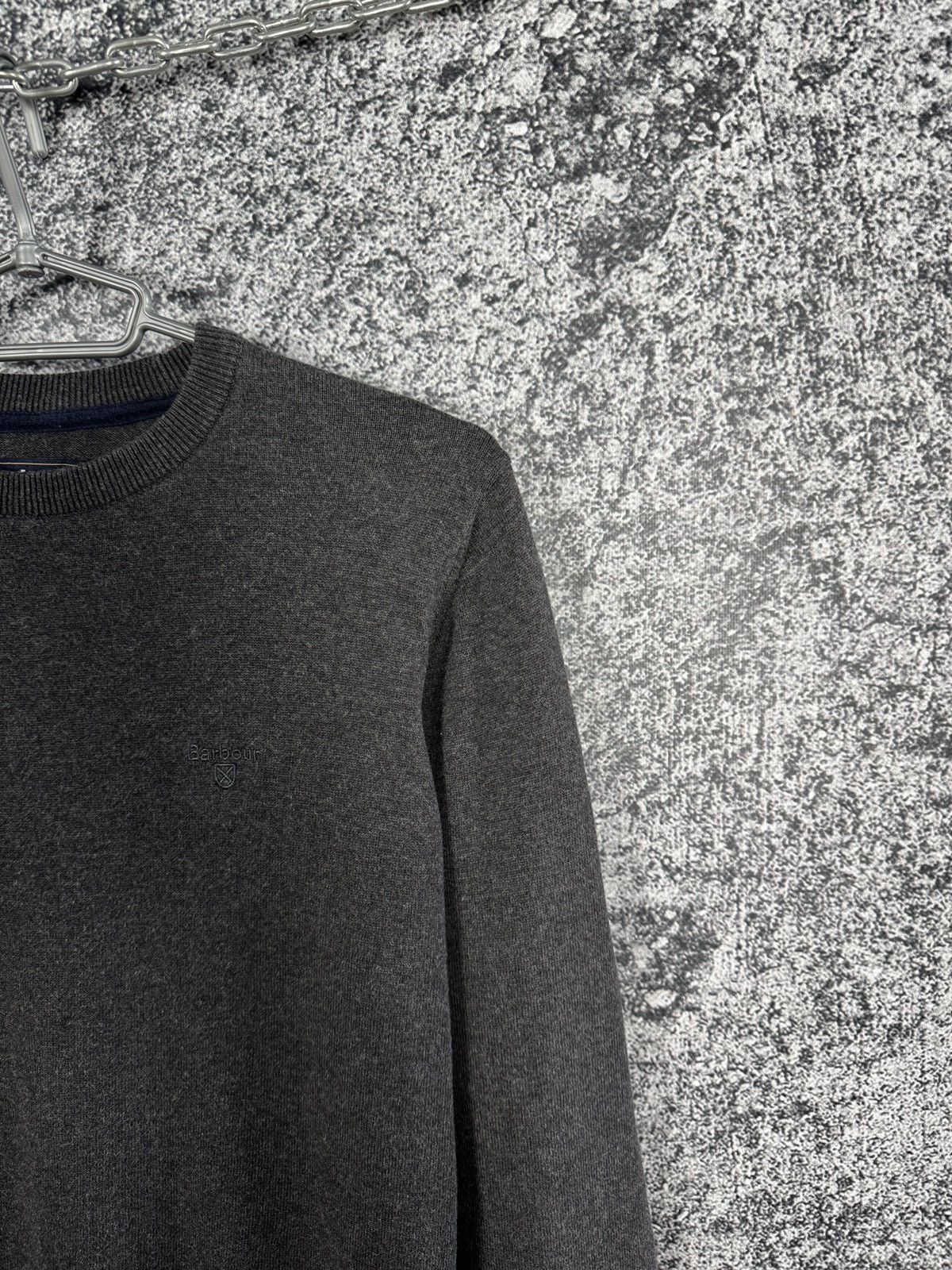 Barbour Men’s Barbour Crewneck Cotton Sweater Pullover Size M Size US M / EU 48-50 / 2 - 2 Thumbnail