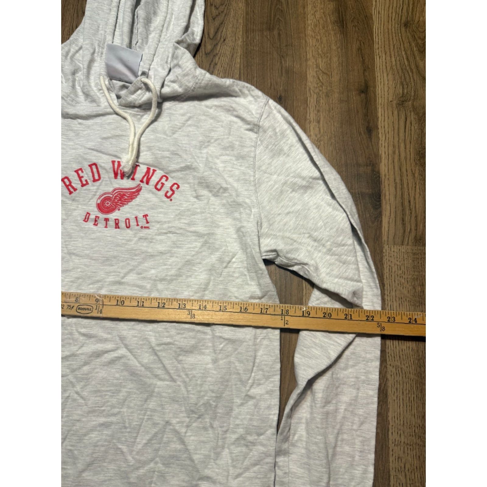 Champion Champion Hoodie Mens Size Small Gray Long Sleeve Pullover Red Wing Printed Size US S / EU 44-46 / 1 - 7 Thumbnail