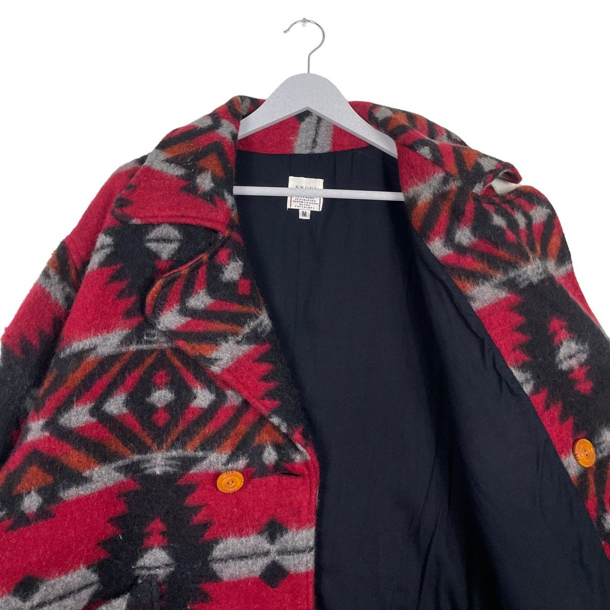 Blue Blue Japan × Japanese Brand × Kapital 💥ACTIVE JAPAN NAVAJO CRUISER WOOL INSPIRED KAPITAL JACKET Size US L / EU 52-54 / 3 - 8 Thumbnail