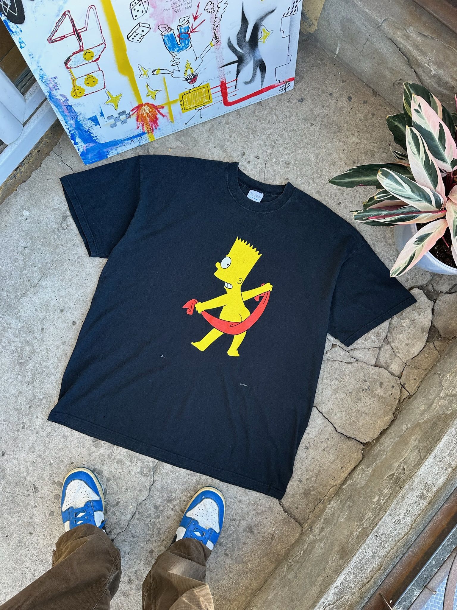 Cartoon Network Vintage Y2k Bart Simpsons Size US XXL / EU 58 / 5 - 2 Thumbnail