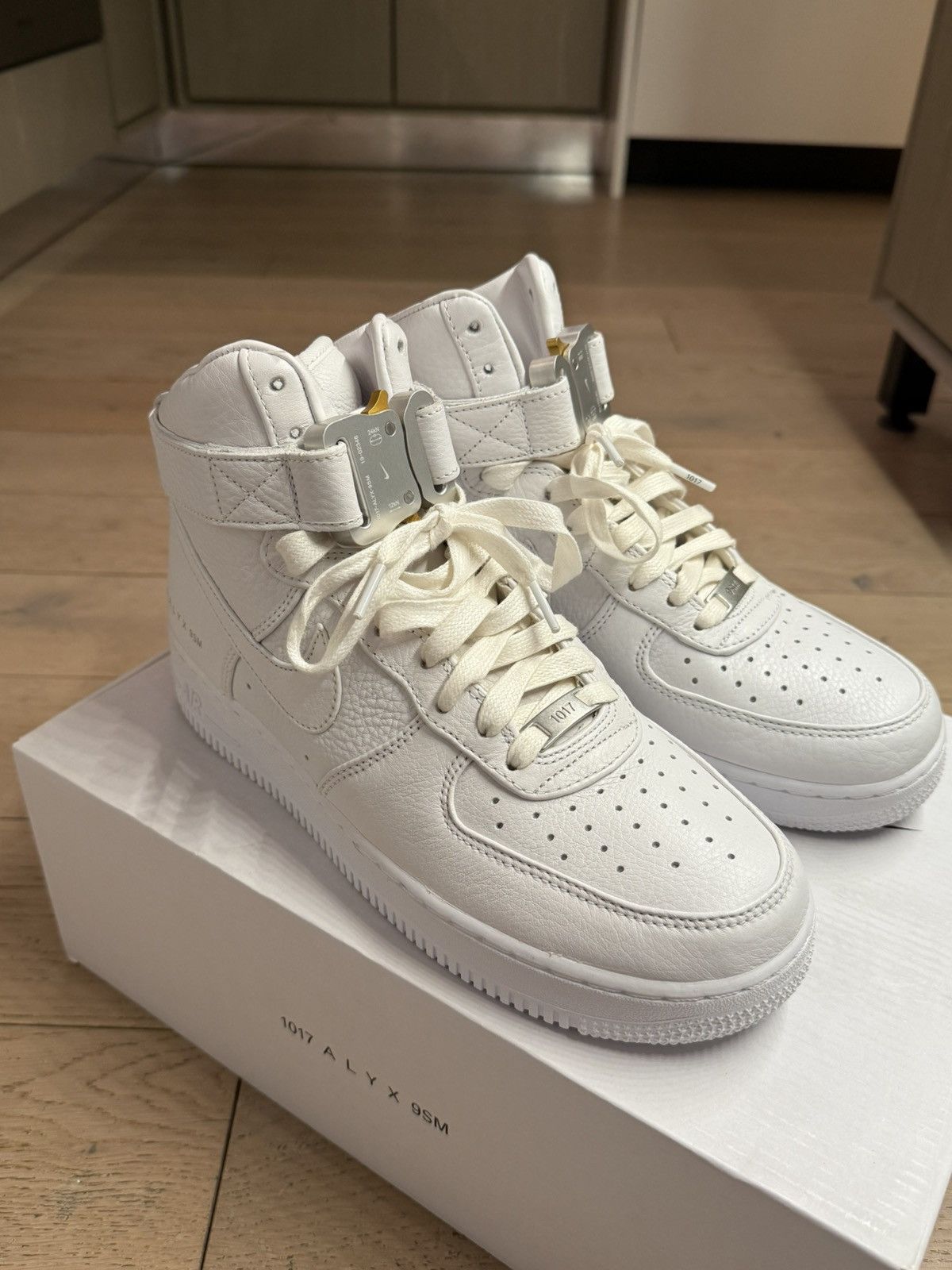 Nike Alyx air force 1 high top white Size US 8.5 / EU 41-42 - 2 Thumbnail