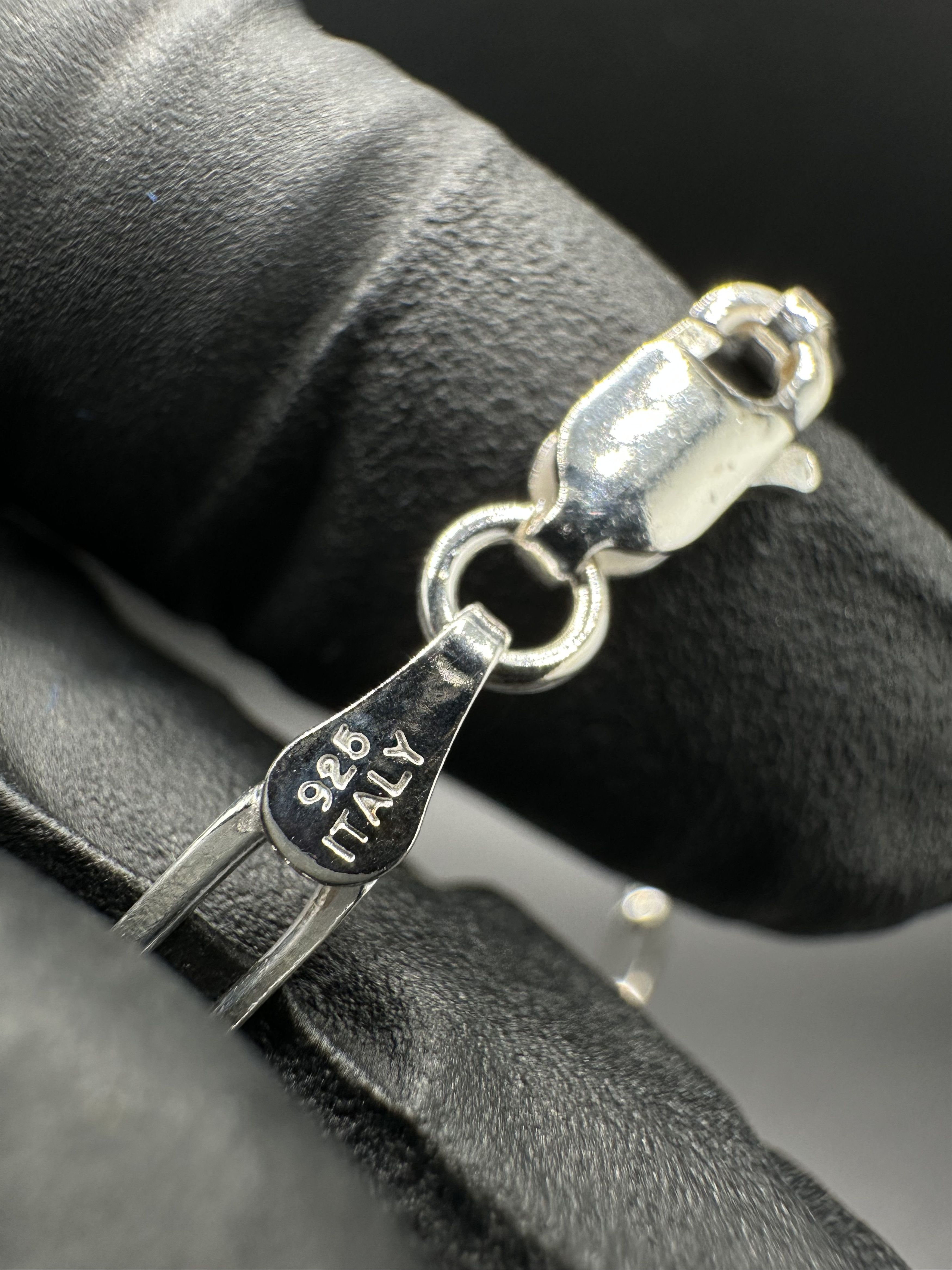 Jewelry STERLING SILVER .925 PAPERCLIP BRACELET Size ONE SIZE - 4 Thumbnail