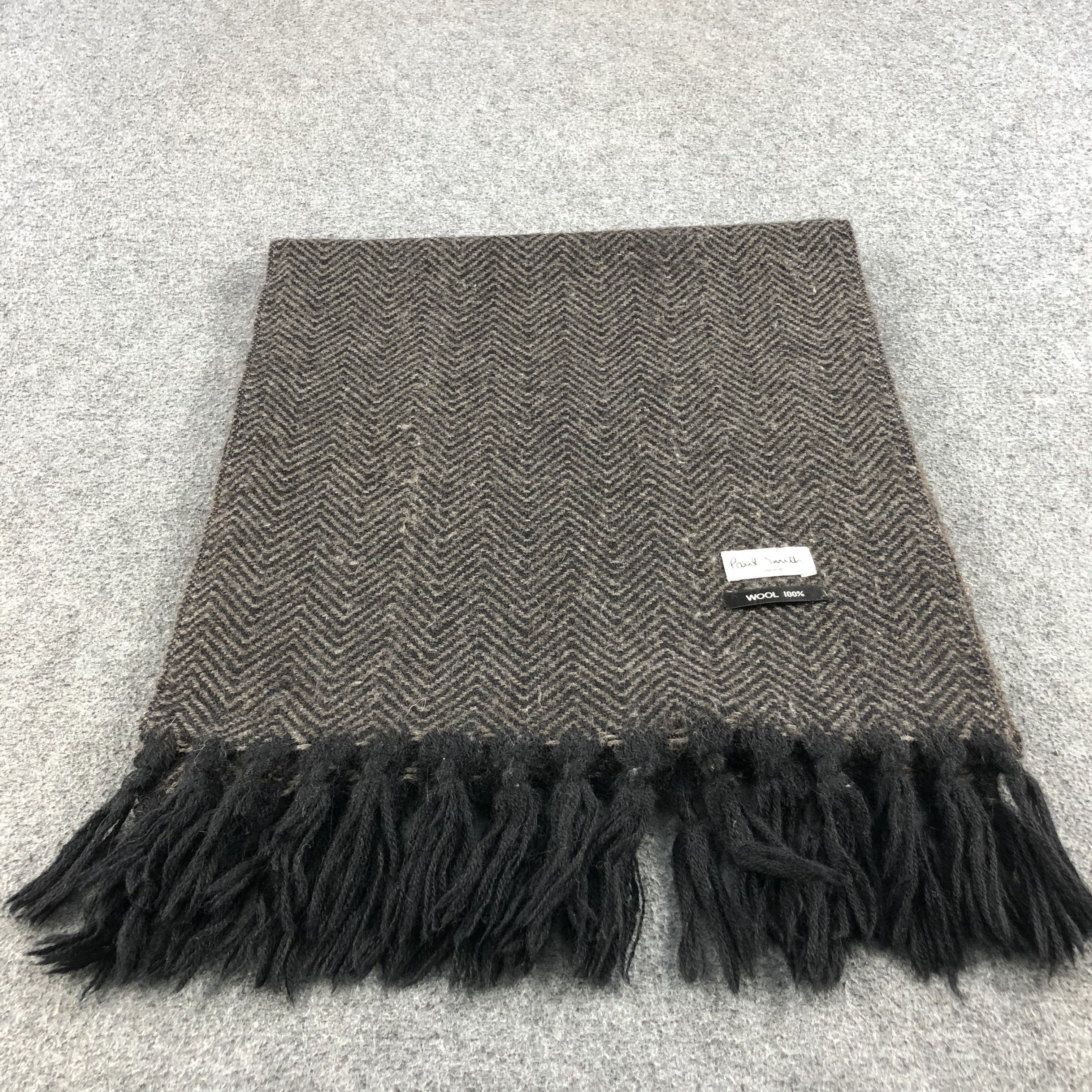 Paul Smith Paul Smith Wool Scarf Muffler V672 Size ONE SIZE - 2 Thumbnail