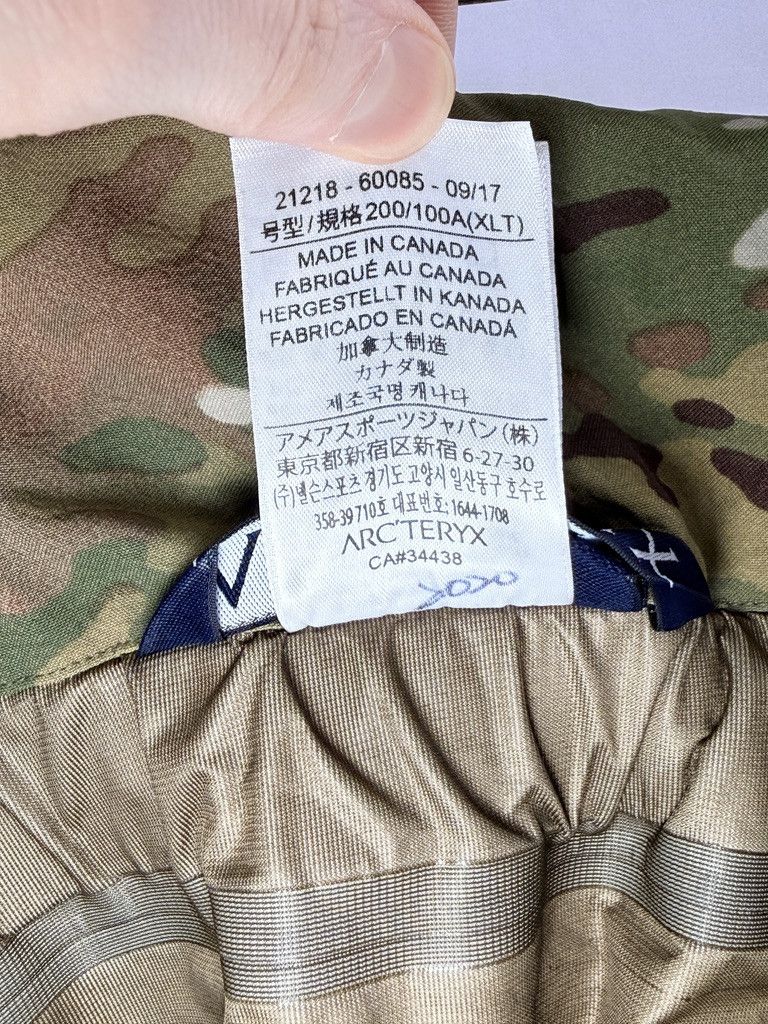 Arc'teryx ARCTERYX LEAF Alpha Gen 2 Multicam Gore Tex Pro Bib Pant Size US 39 - 17 Thumbnail