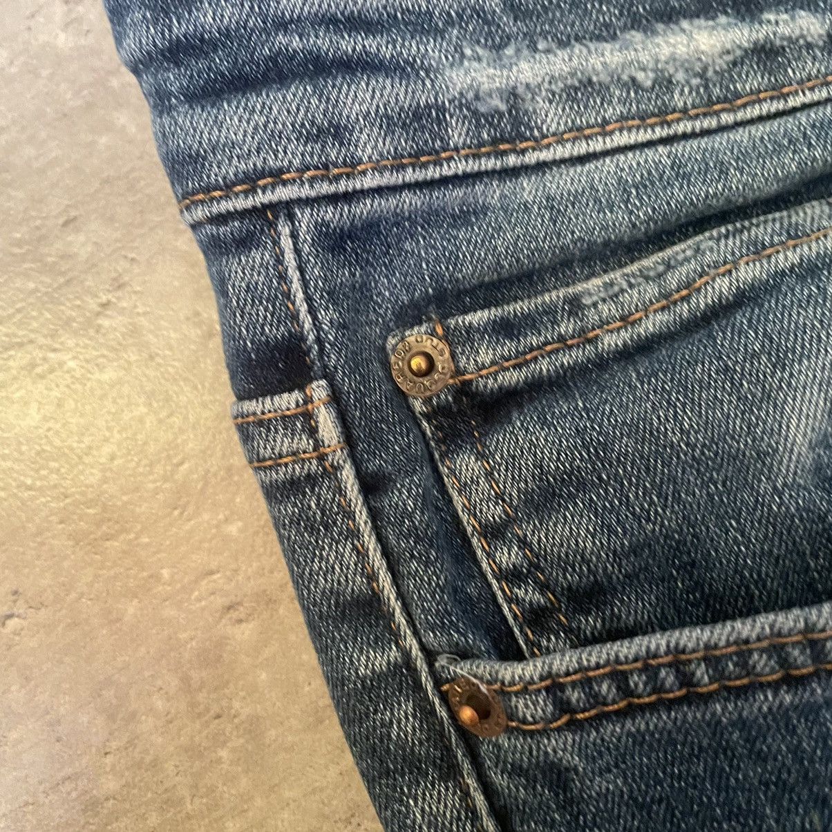 Other Vintage Dsqaured2 Patch Logo Staight Fit Jeans Size US 32 / EU 48 - 5 Thumbnail