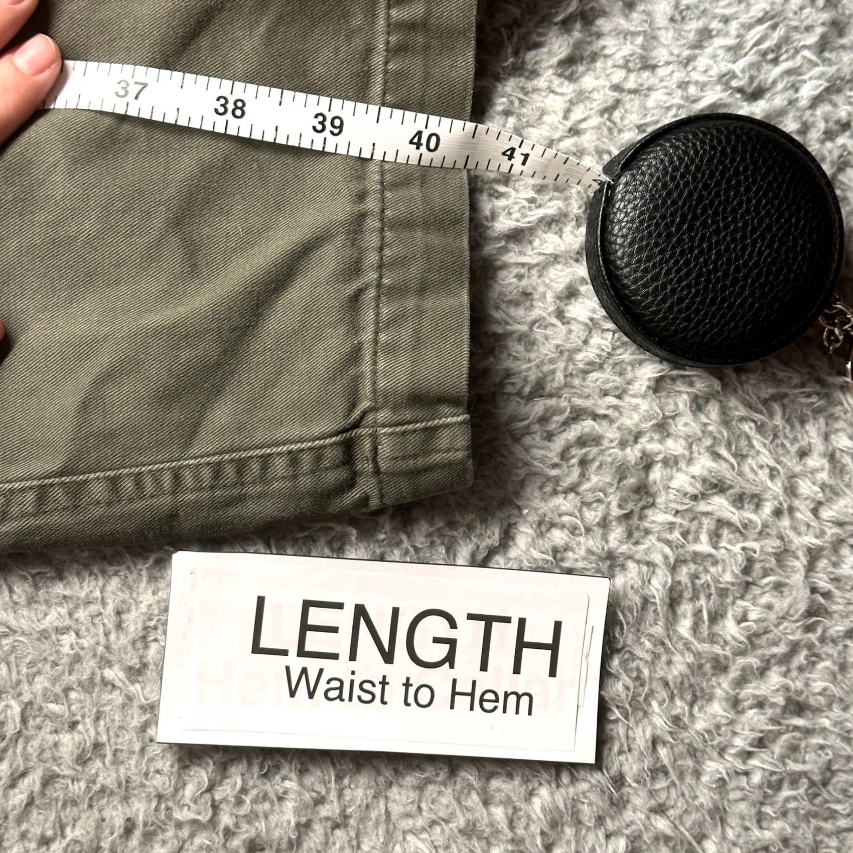 Vintage VINTAGE Rag Wear Cargo Pants Mens 36x30 Olive Green Adjustable Waist Pockets Mens Pants Cargo Green 36 x 30 Ladies? Size US 36 / EU 52 - 7 Thumbnail