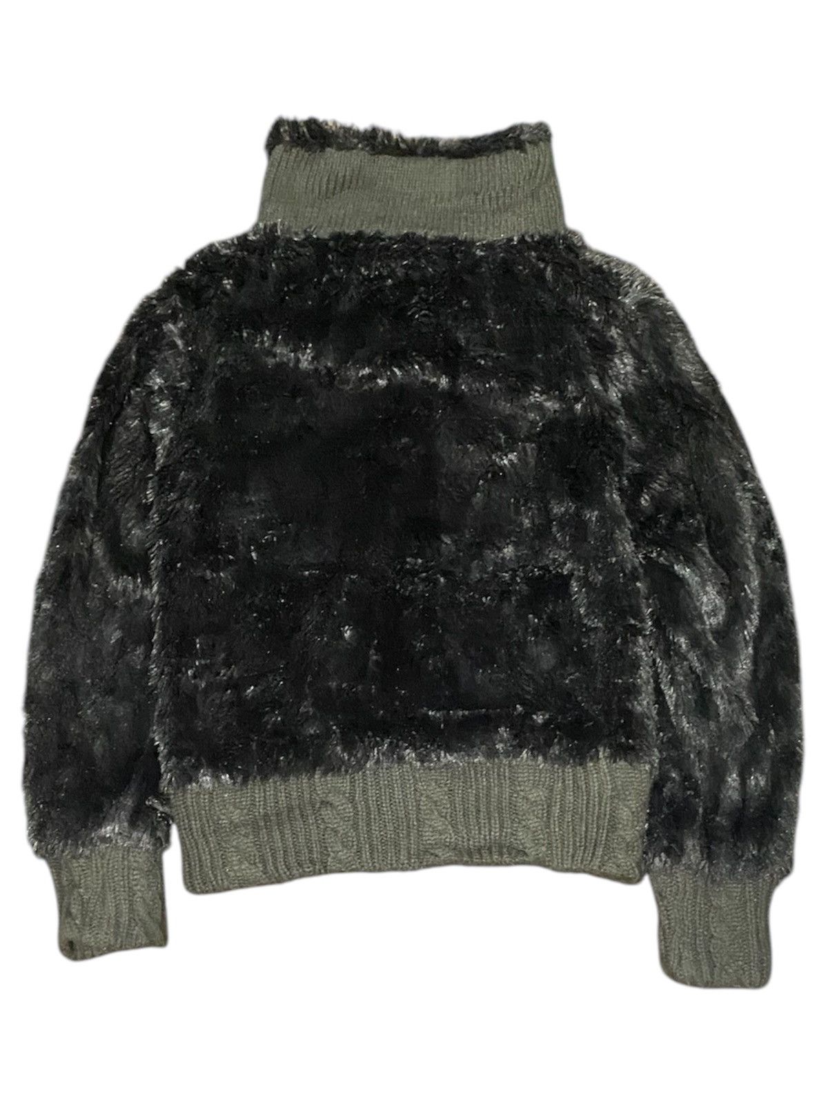 Other Crazy Fur Honey Suckle Faux Fur Jacket Size US L / EU 52-54 / 3 - 2 Thumbnail