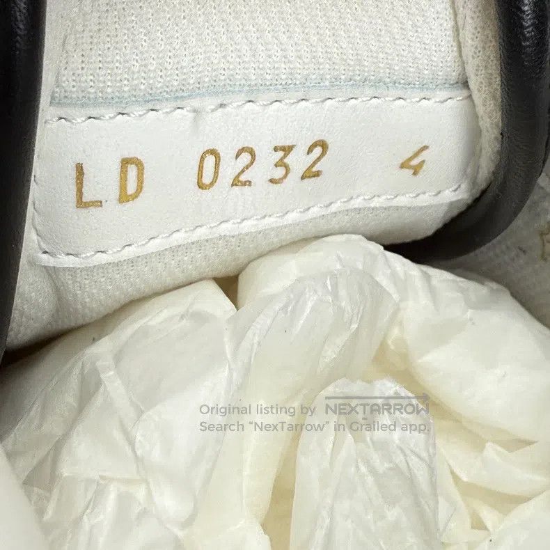 Louis Vuitton Louis Vuitton Ollie Black and Grey Checkerboard Shoes Size US 4 / IT 34 - 8 Thumbnail