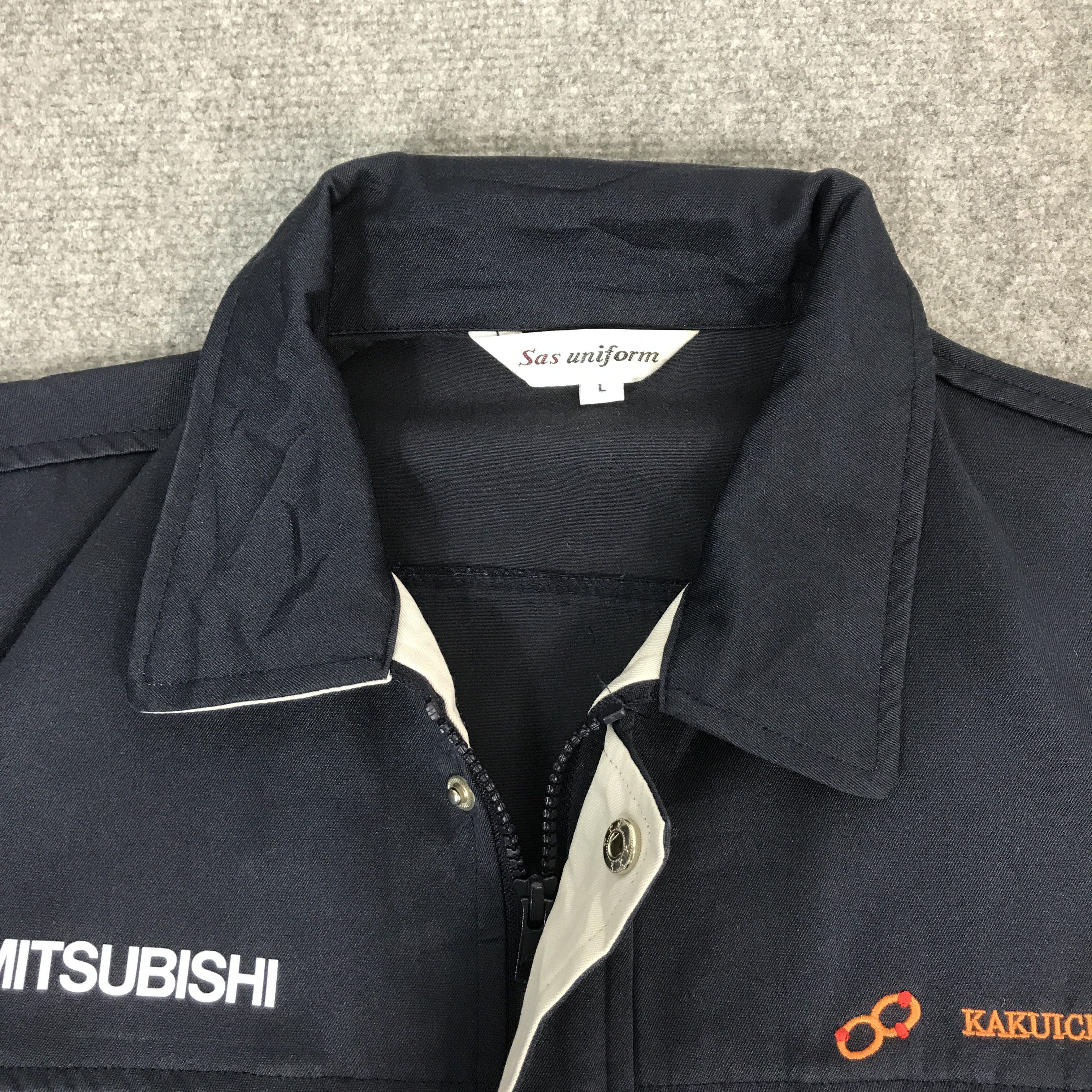 Japanese Brand VINTAGE MITSUBISHI RACING TEAM UNIFORM JACKET Size US L / EU 52-54 / 3 - 9 Thumbnail