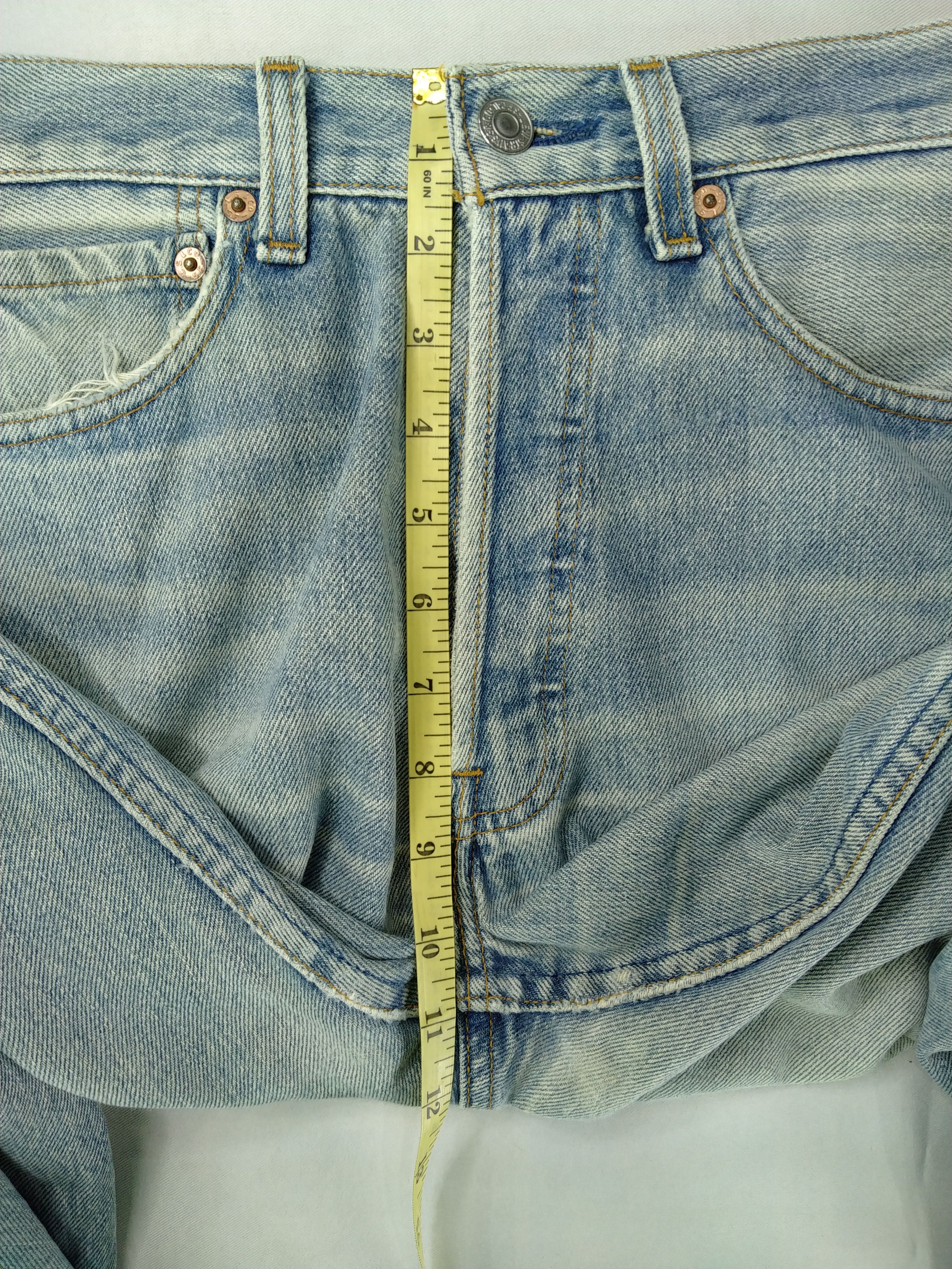 Levi's Light Wash Distressed Vintage Levi's 501 Denim 28x33 -JN153 Size US 28 / EU 44 - 6 Thumbnail