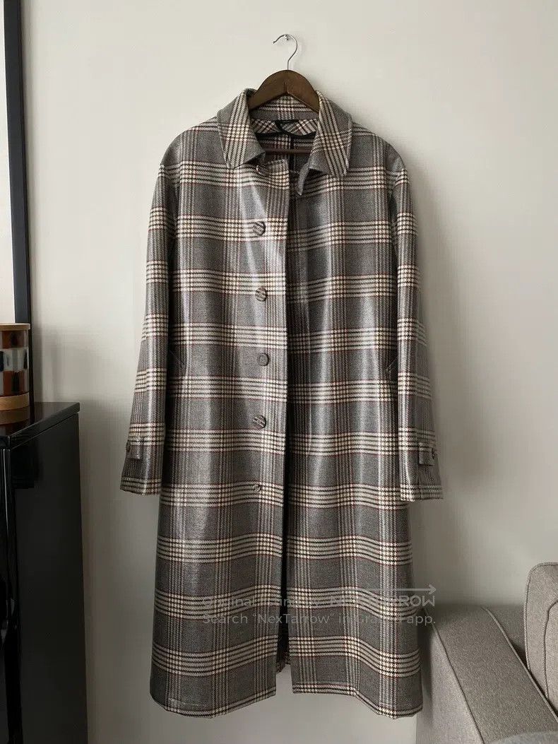 Fendi Fendi Men's wool Welsh check long coat Size US S / EU 44-46 / 1 - 1 Thumbnail