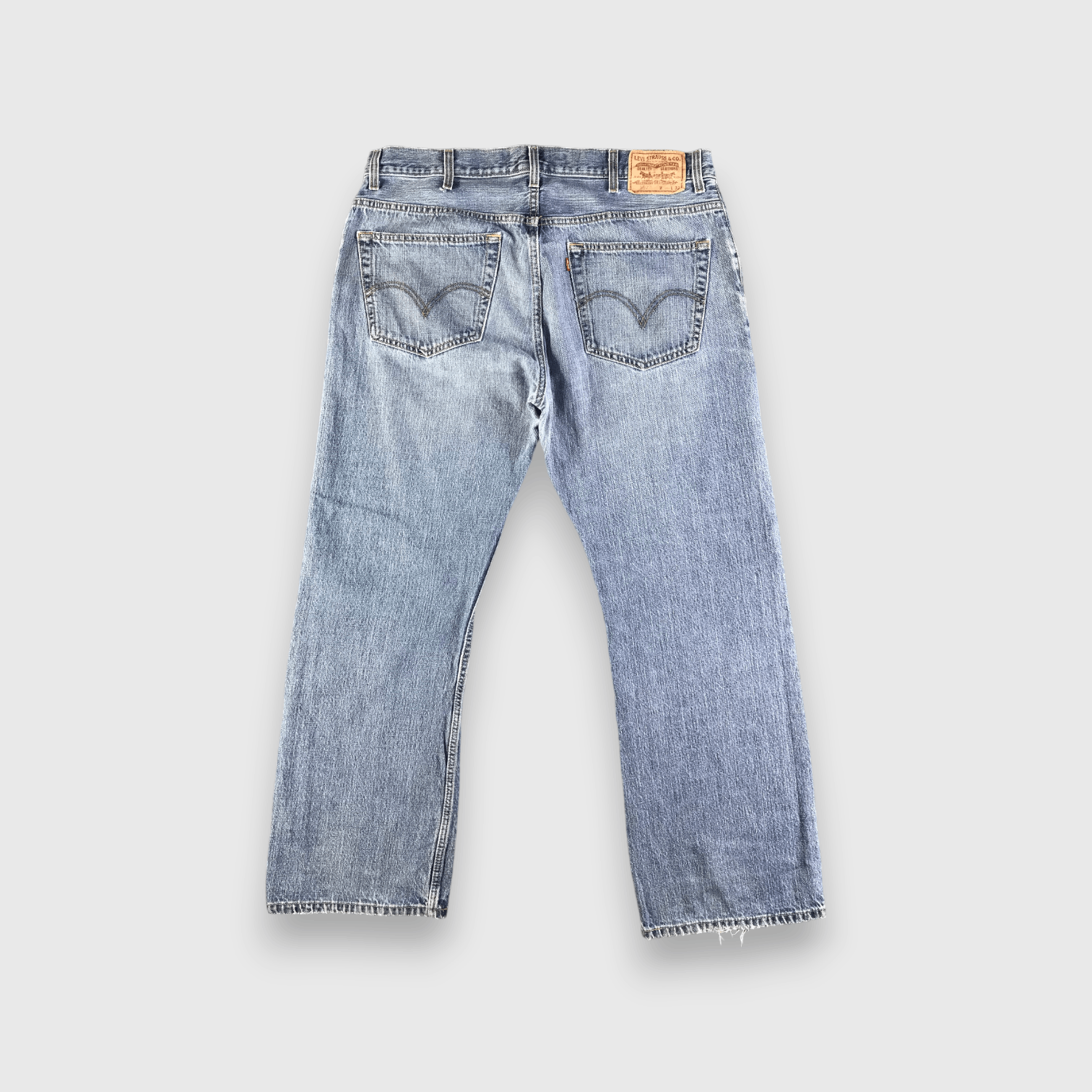Levi's Vintage Blue Wash Levis 557 Jeans-J3383 Size US 39 - 2 Thumbnail