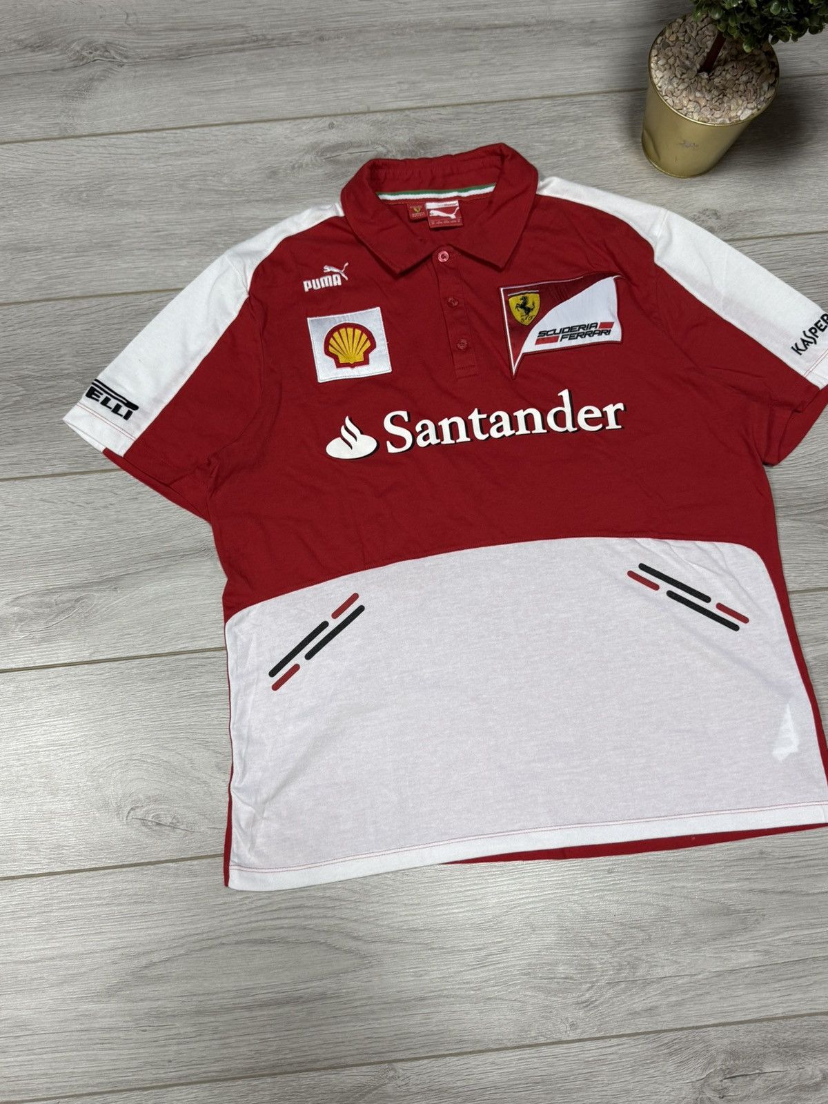 Puma Puma Ferrari Santander scuderia shell polo shirt Size US M / EU 48-50 / 2 - 3 Thumbnail