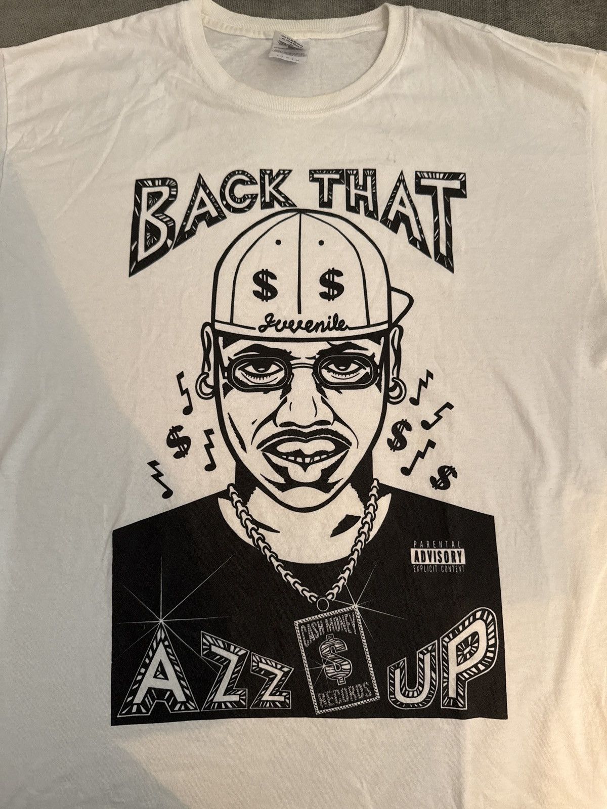 Band Tees Juvenile Back That Azz Up Cash Money Size US L / EU 52-54 / 3 - 1 Thumbnail