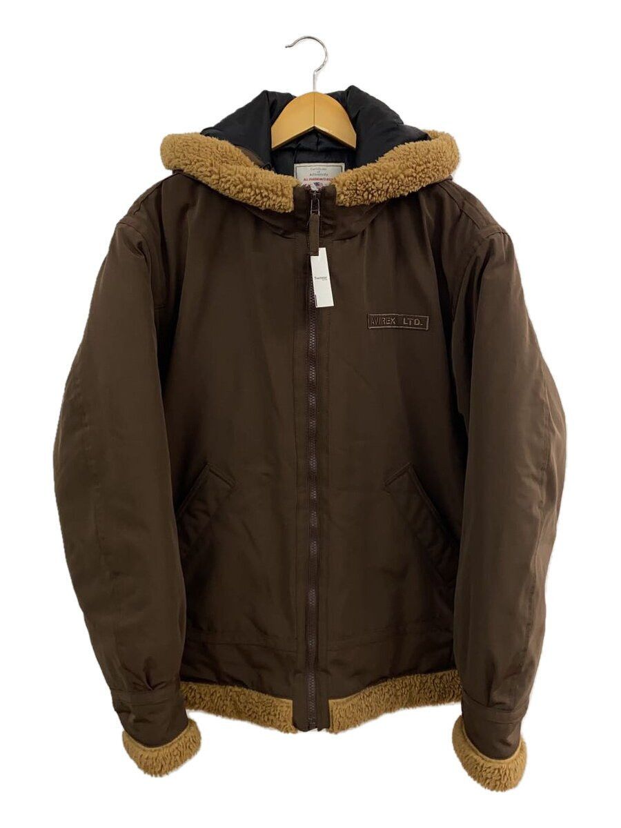 Avirex Polyester Flight Jacket Brown