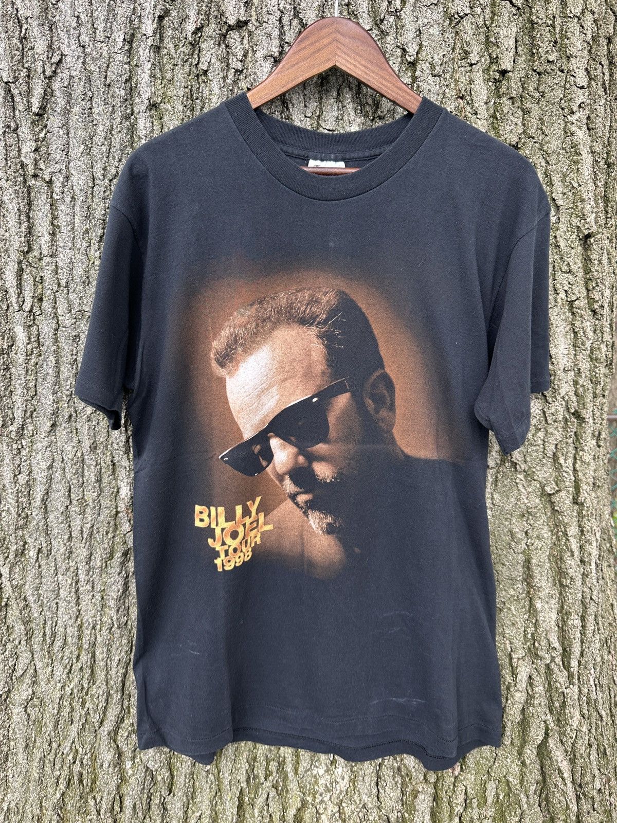 Band Tees × Vintage Vintage 1998 Billy Joel Tour Single Stitch Graphic T Shirt Size US XL / EU 56 / 4 - 1 Thumbnail