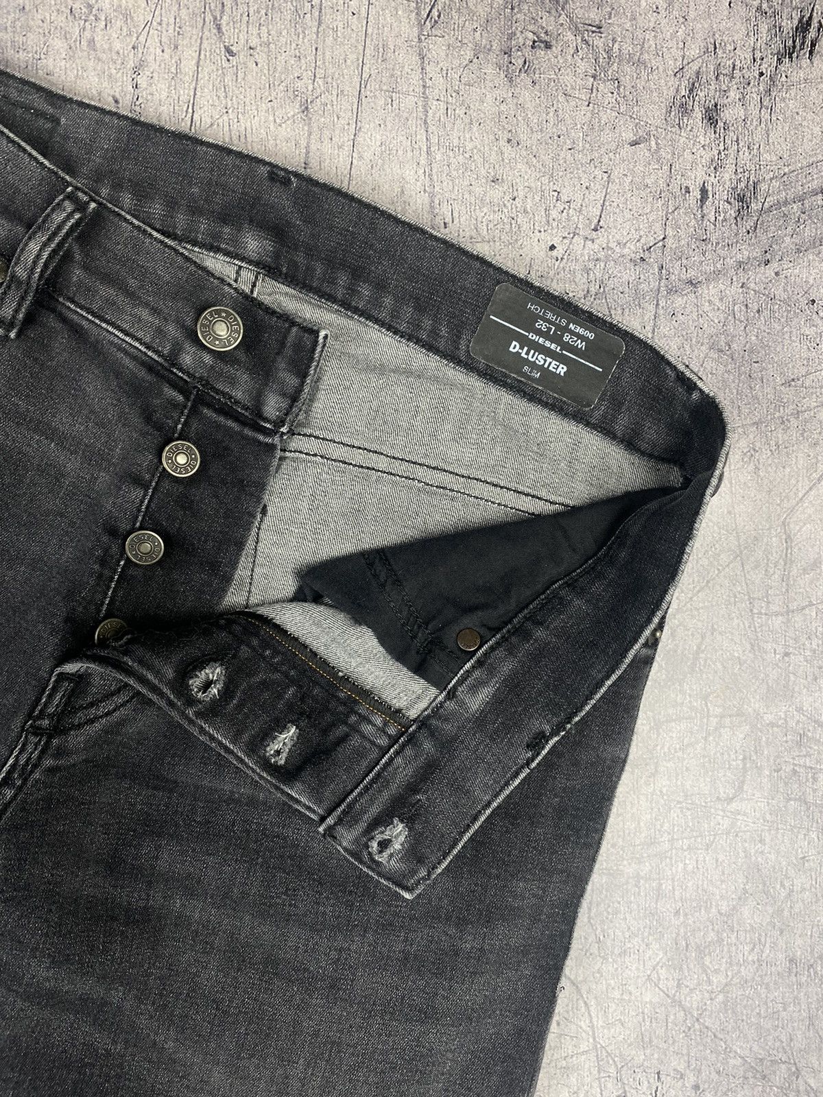 Diesel Diesel Y2K Slim Denim Jeans Size 28 x 32 Size US 29 - 9 Thumbnail