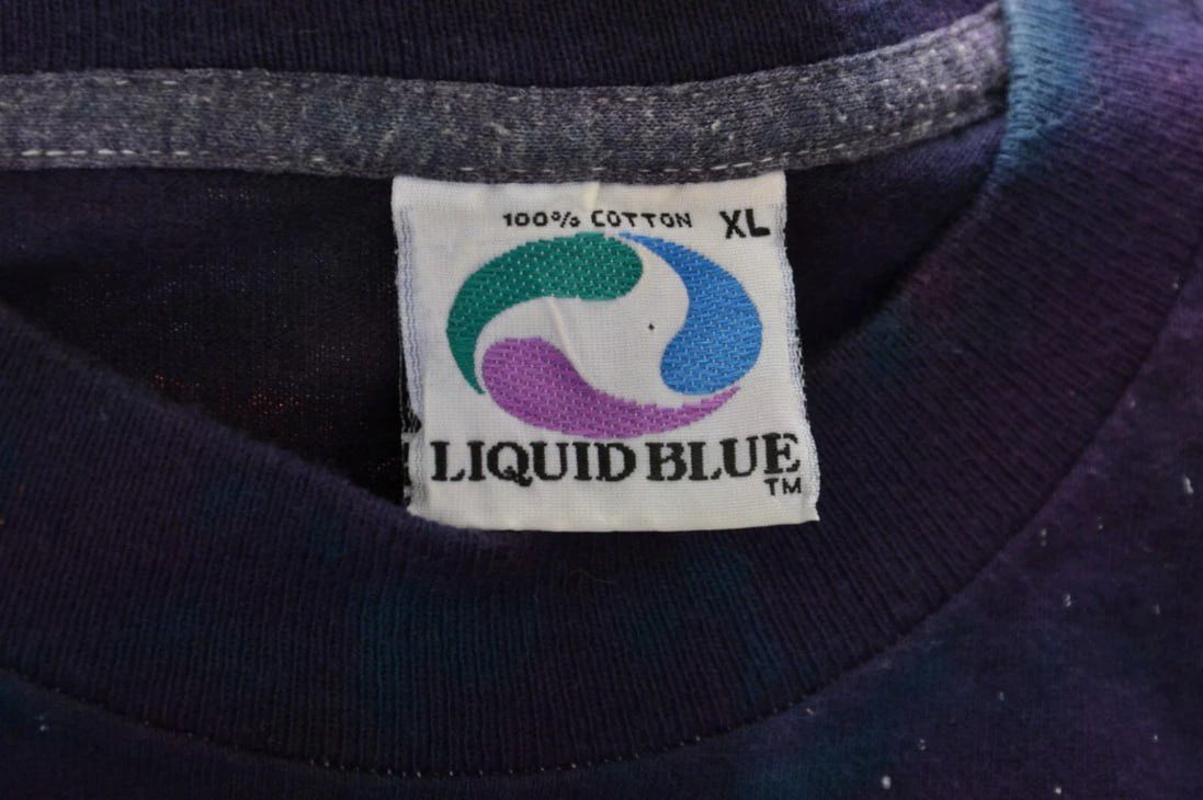 Liquid Blue LIQUID BLUE VINTAGE 1992 WORLD SPACE OVERPRINTED T-SHIRT Size US XL / EU 56 / 4 - 3 Thumbnail