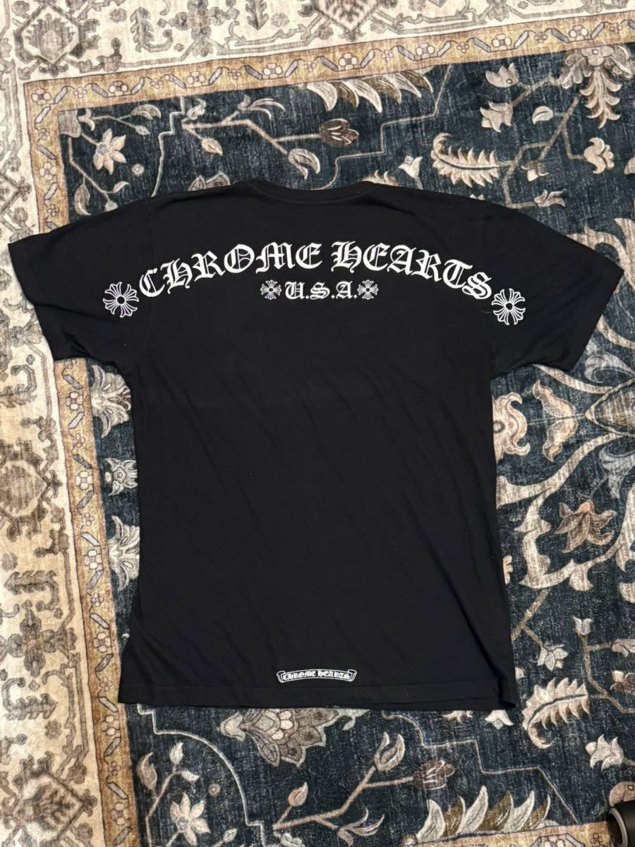 Chrome Hearts Chrome Hearts Back Arch Logo Long Sleeve T-Shirt