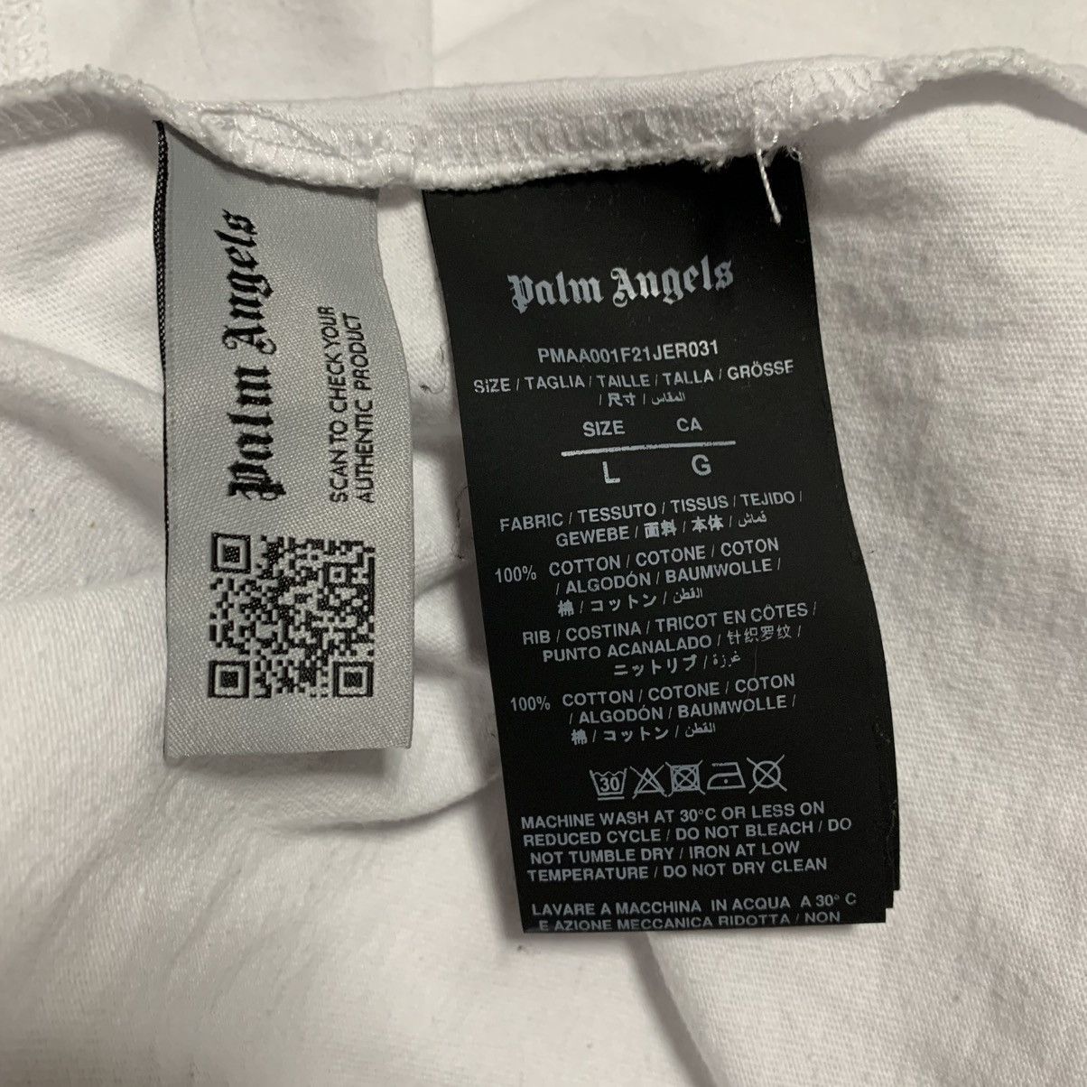Palm Angels Palm Angels Medium Missoni Bear White Tee Size US M / EU 48-50 / 2 - 8 Thumbnail
