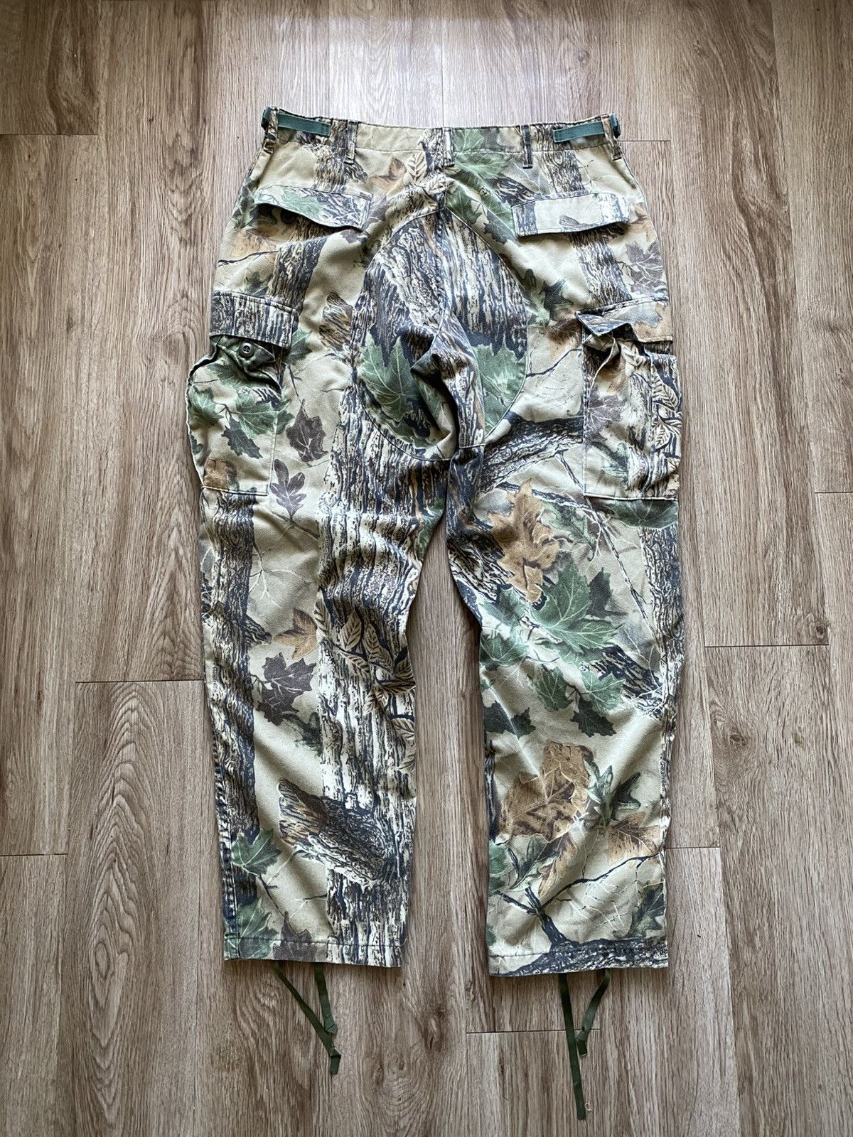 Realtree Real Tree Camo Baggy Cargo Pants Size US 38 / EU 54 - 4 Thumbnail
