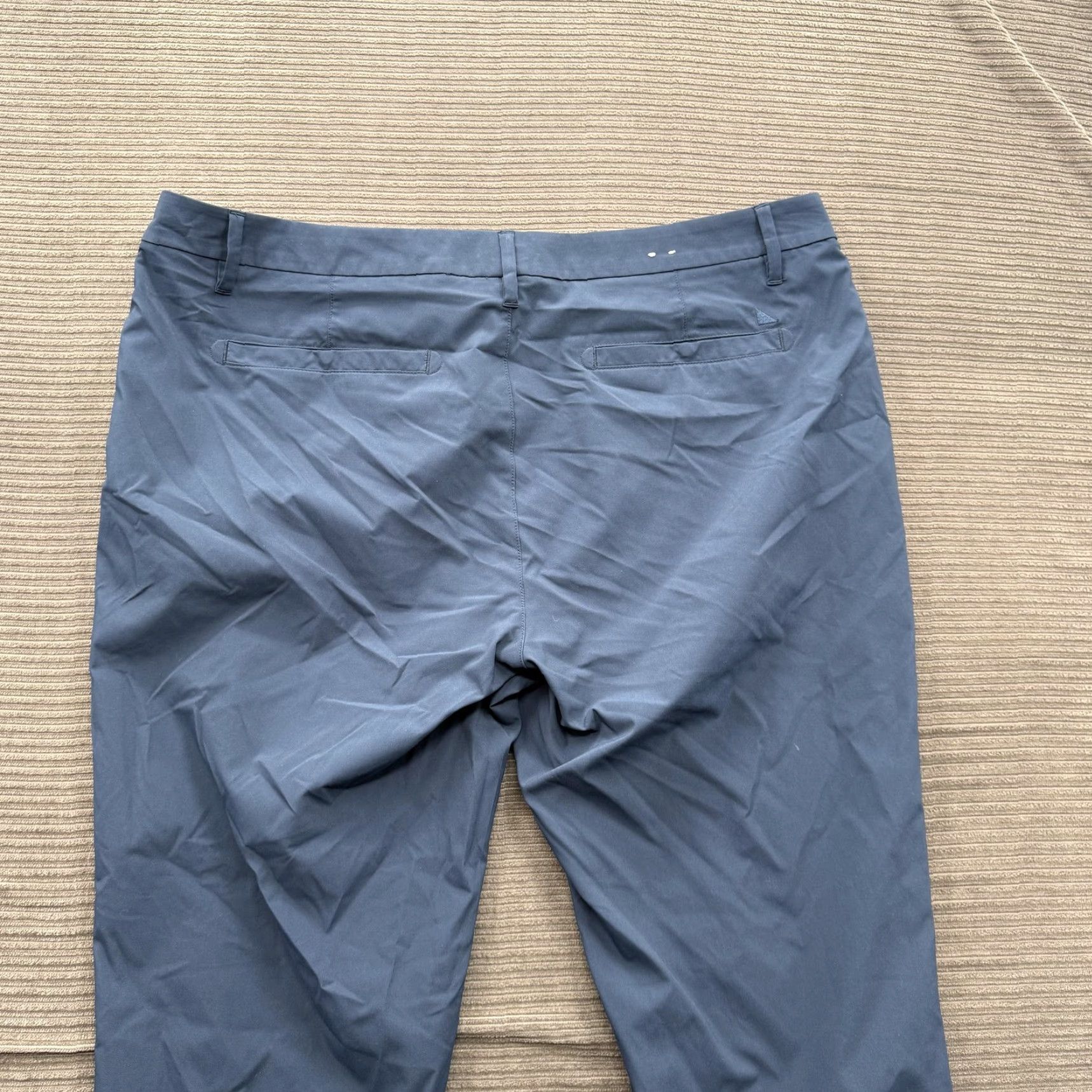 UNTUCKit UNTUCKit Pants Mens 40x32 Straight Fit Dress Casual Polyester Blue Regular Waist 40 Inseam 32 Chino Pocketed Flat Front Zip Mens Size US 40 / EU 56 - 8 Thumbnail