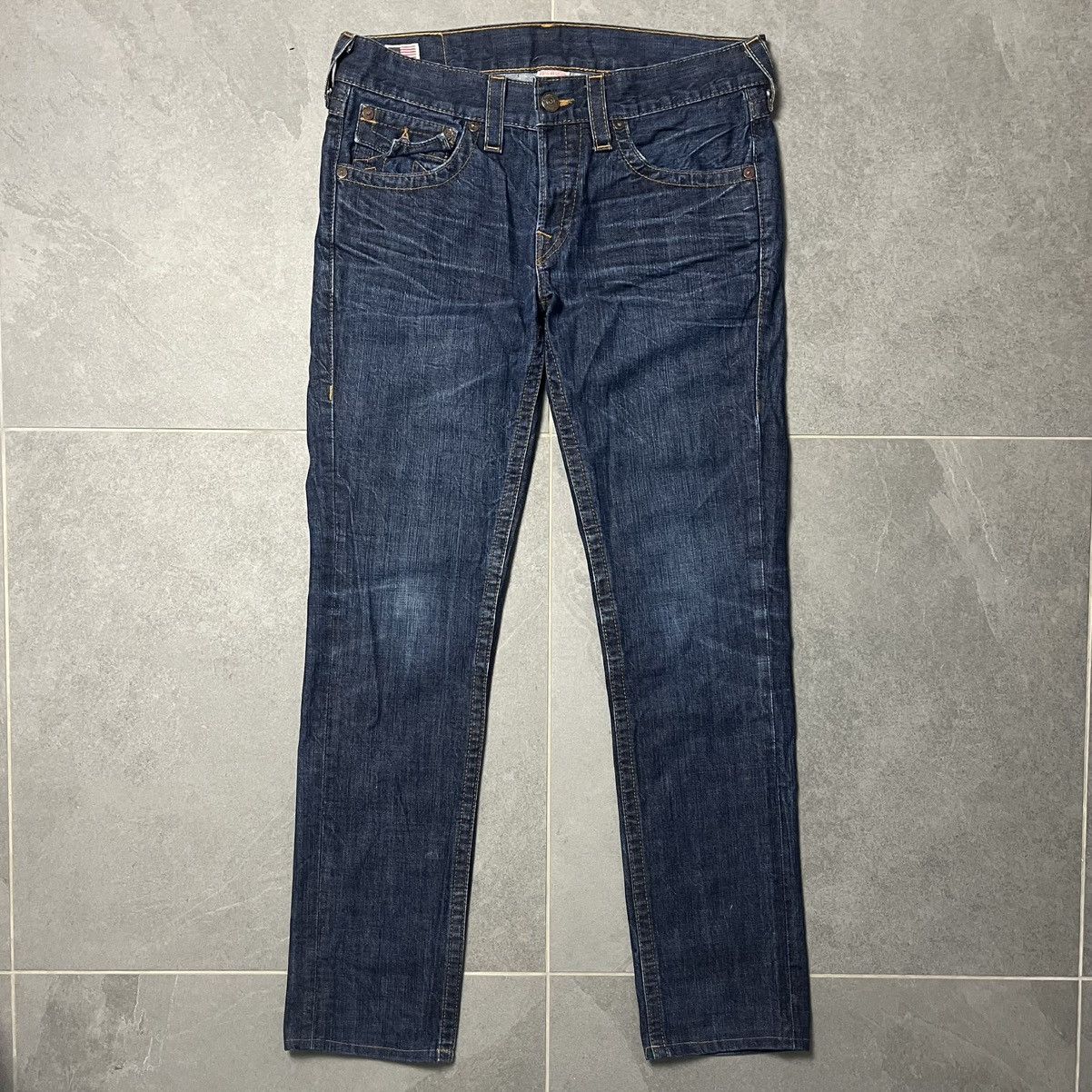 True Religion Vintage True Religion Jeans Denim Straight leg Zach Size US 32 / EU 48 - 2 Thumbnail