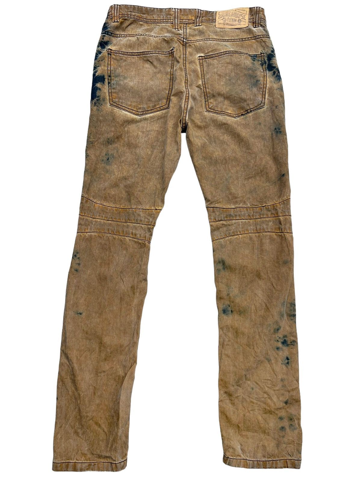 Japanese Brand Grino House Distressed Elastic Pants 34x33 Size US 35 - 3 Thumbnail
