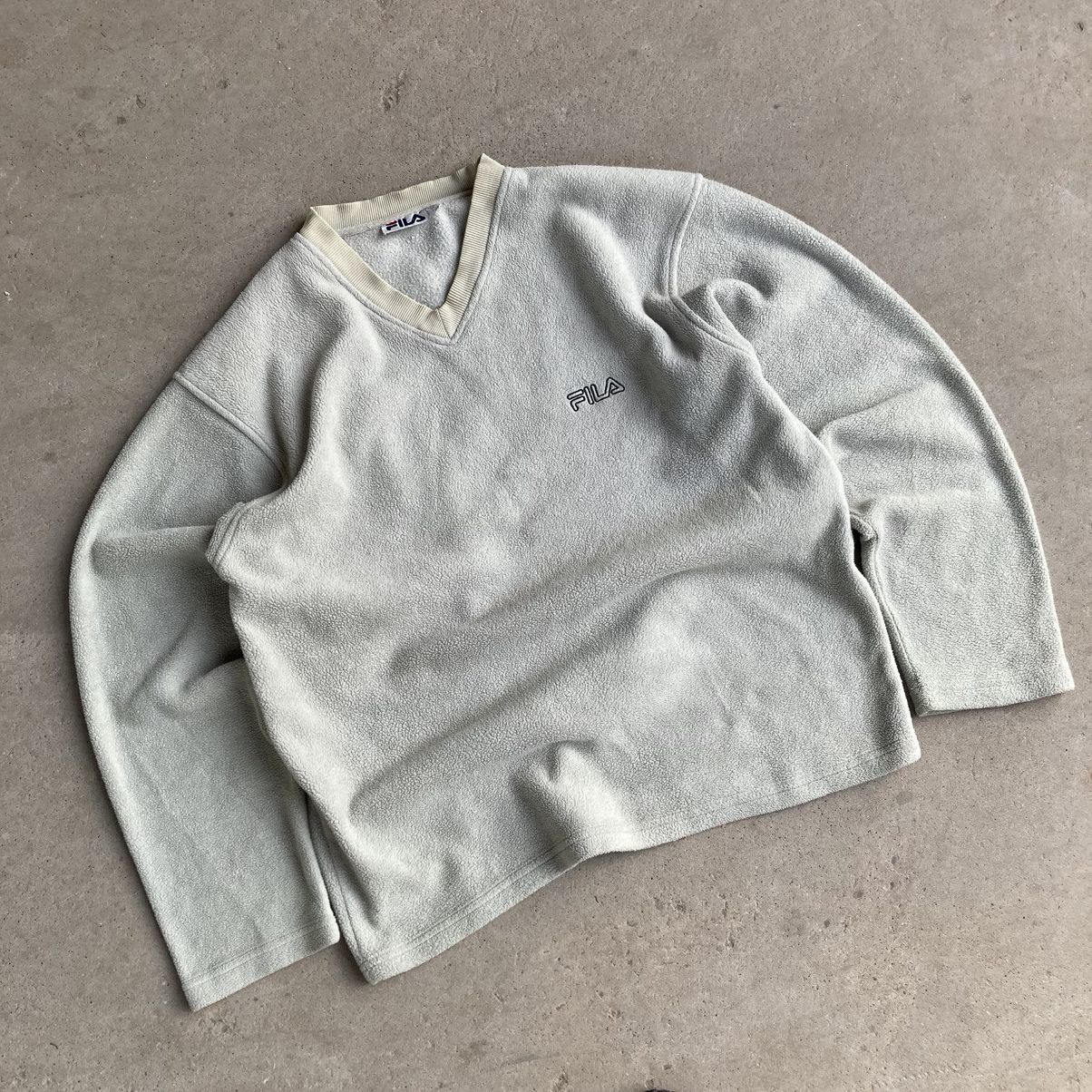 Fila × Vintage Vintage fleece sweatshirt FILA Oversize fit Size US L / EU 52-54 / 3 - 1 Thumbnail