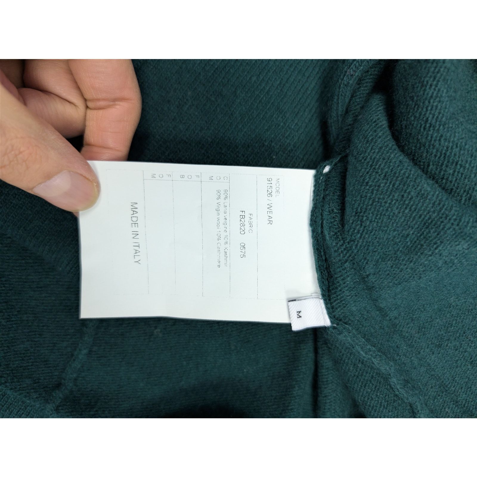 Boglioli o1rshd1 CC20 Men Sweater in Green Size US M / EU 48-50 / 2 - 18 Thumbnail