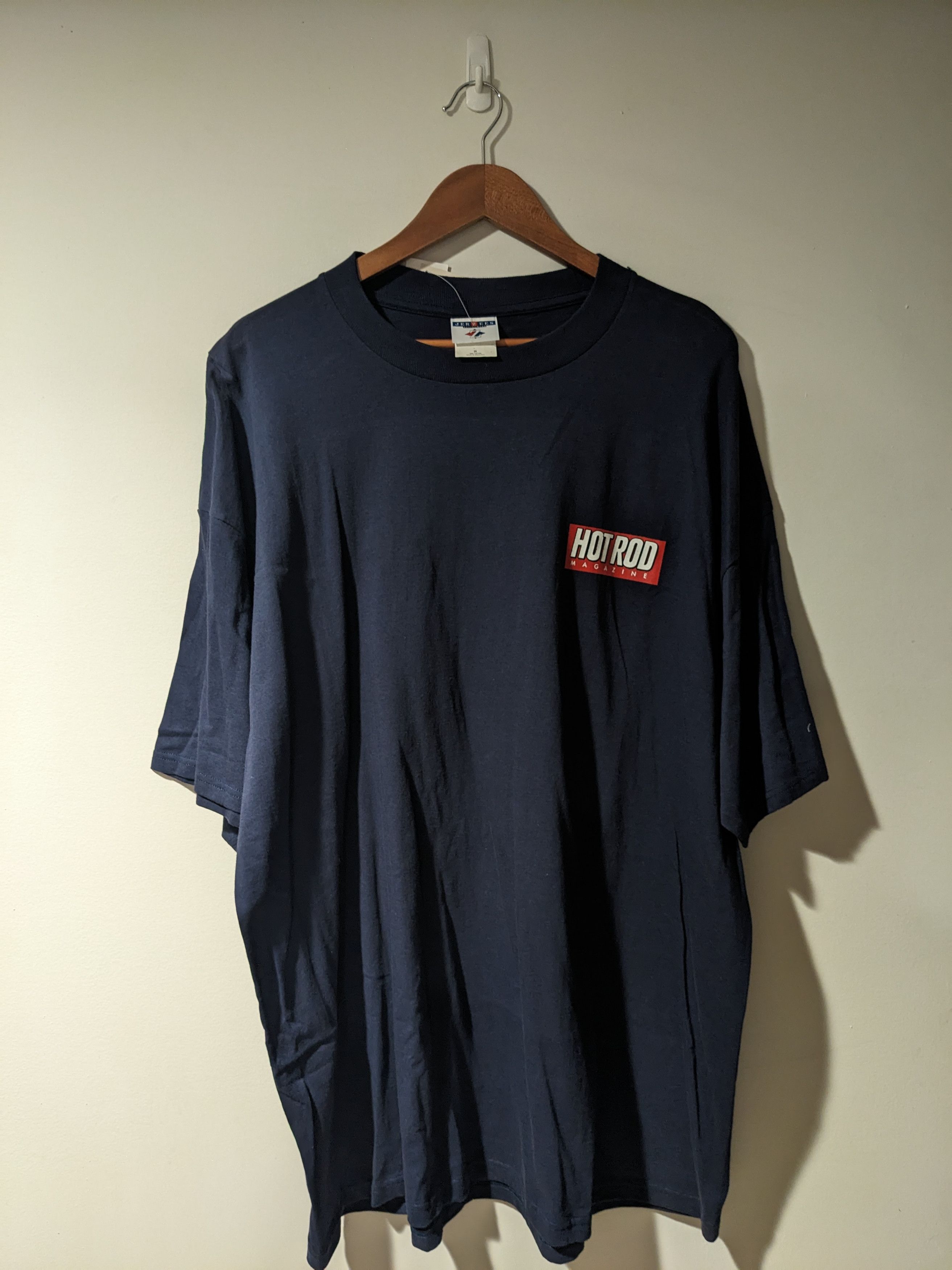 NASCAR × Vintage Vintage 1998 Hot Rod Magazine All Over in Eight T-Shirt Size US XXL / EU 58 / 5 - 4 Thumbnail
