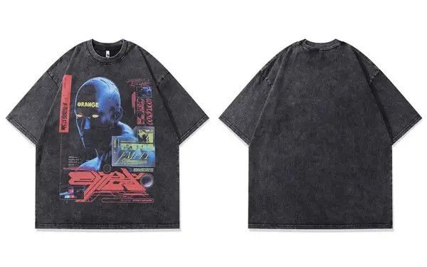 VIBE Japan Android Vintage Design Graphic Tees Size US XL / EU 56 / 4 - 3 Thumbnail