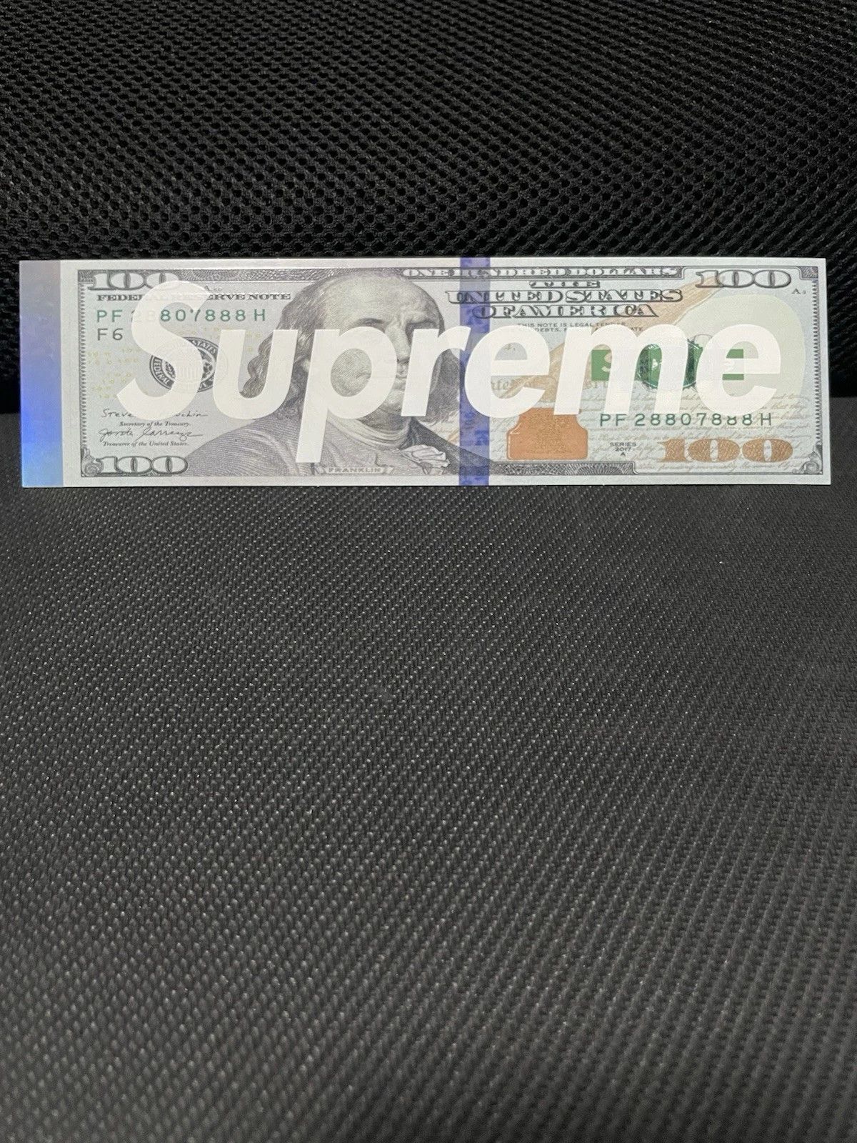 Supreme Supreme “100 Dollar Bill” sticker Size ONE SIZE - 2 Thumbnail
