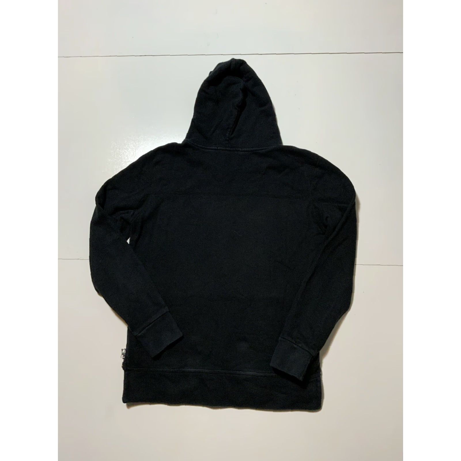 John Elliott John Elliott Black Slim Fit Terry Villain Side Zip Pullover Hoodie Sz. 3 Mens Size US S / EU 44-46 / 1 - 3 Thumbnail