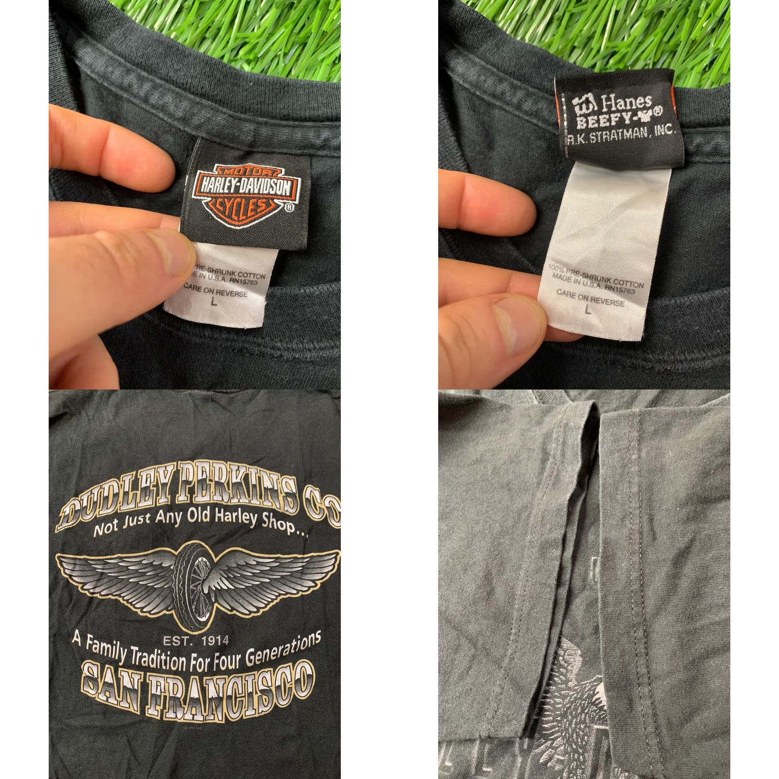 Harley Davidson HARLEY DAVIDSON SHIRT OFFICIAL 2005 VINTAGE SAN FRANCISCO MENS L BLACK Size US L / EU 52-54 / 3 - 8 Thumbnail