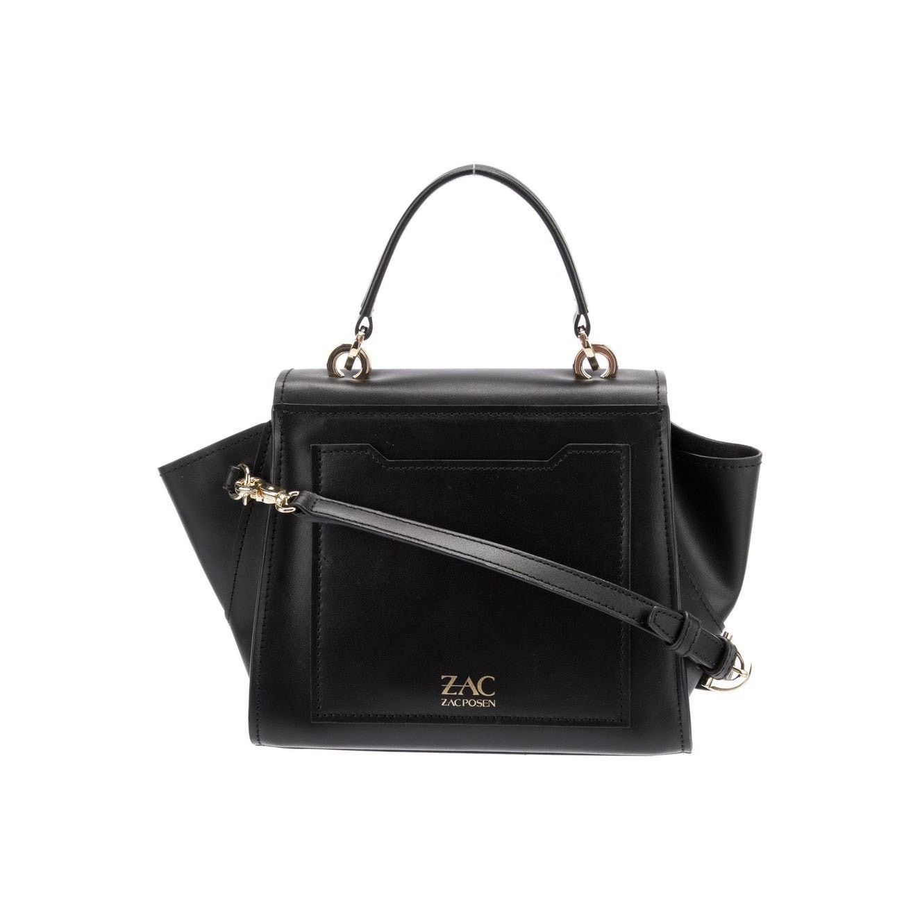 Zac Posen ZAC Zac Posen Eartha Top Handle Bag - Black Size ONE SIZE - 6 Thumbnail