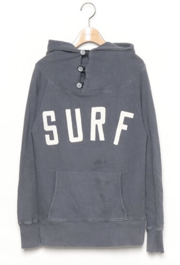 image of Kapital Surf Hoodie in Navy, Men's (Size XS)