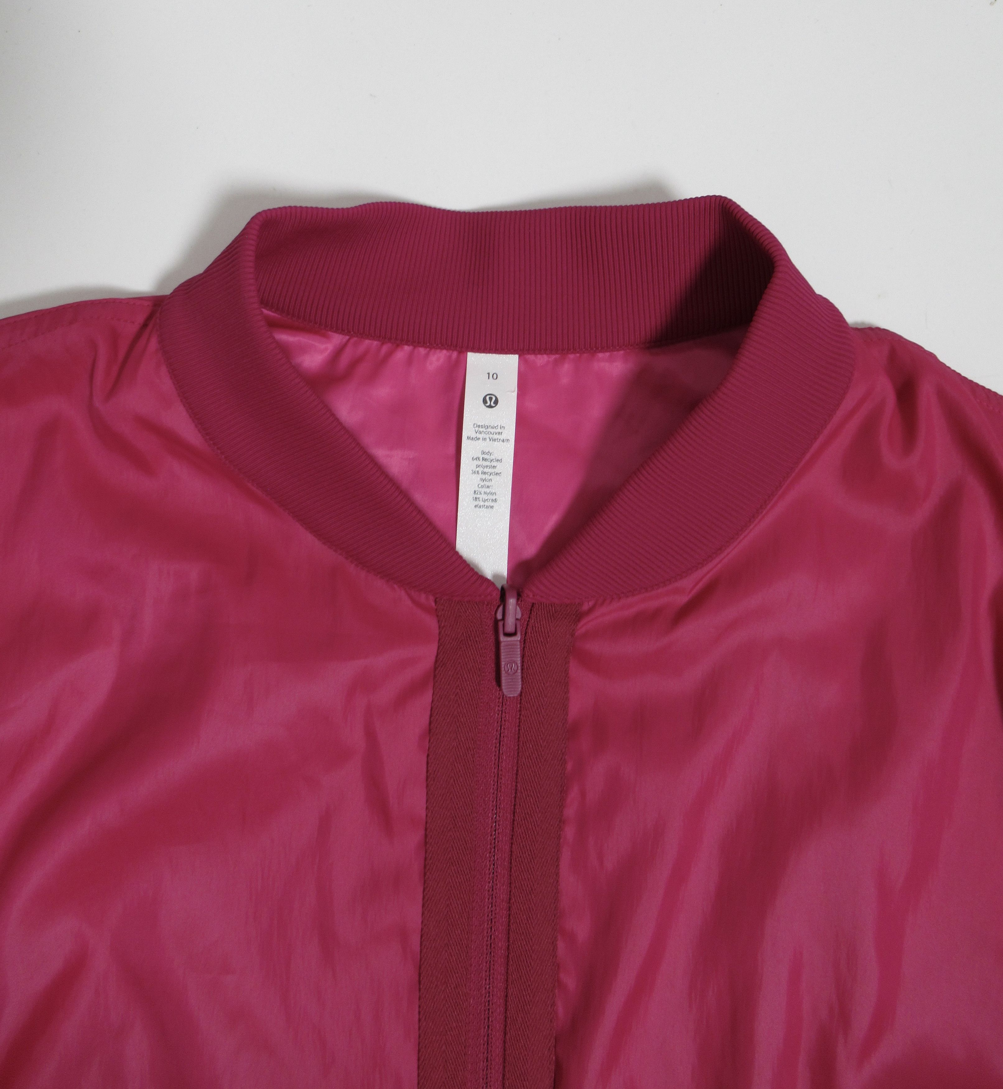 Lululemon Lululemon Reversible Drape-Sleeve Long Jacket Sonic Pink Size L / US 10 / IT 46 - 5 Thumbnail